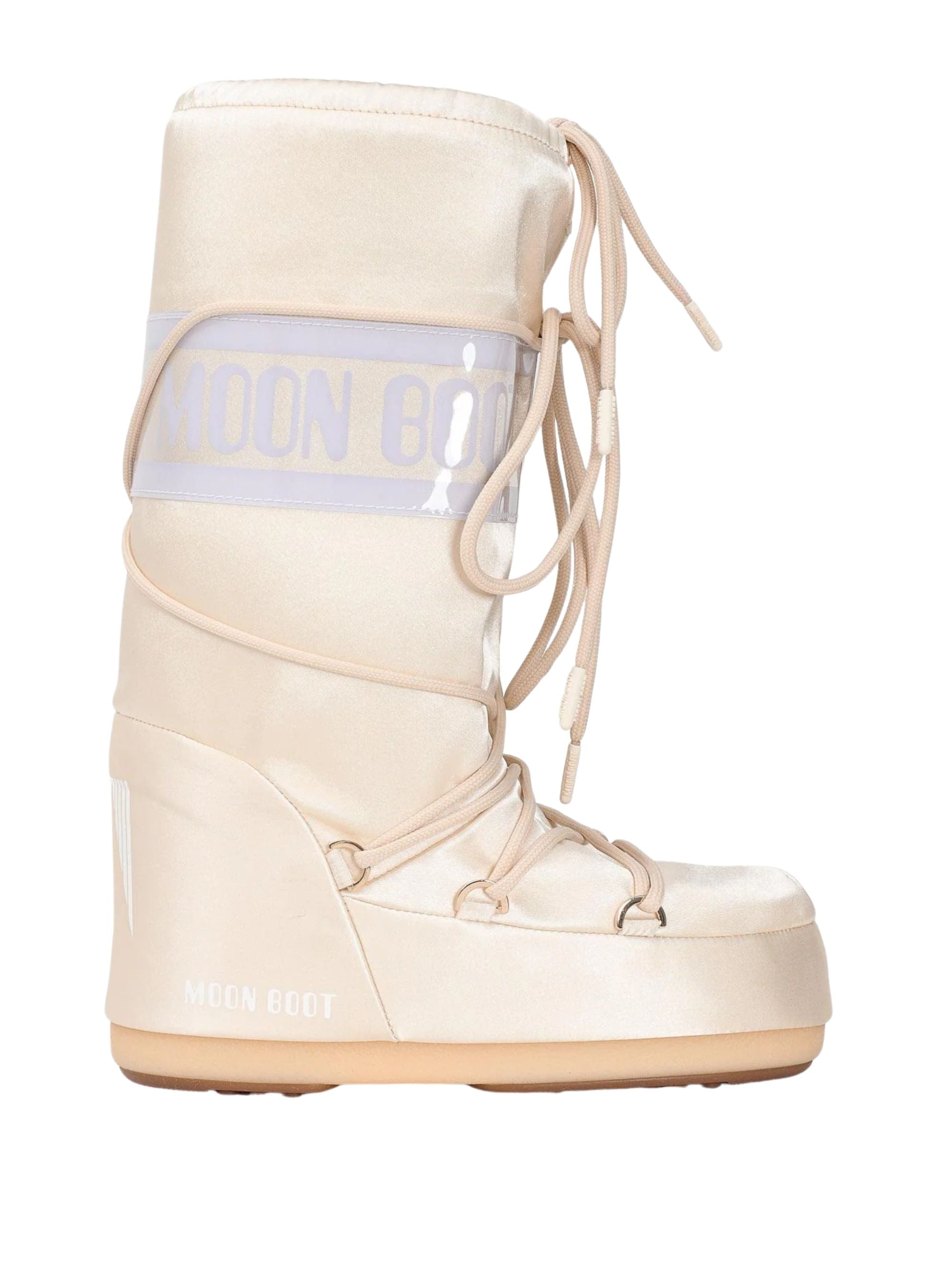 Moon Boot White Polyester Pvc
