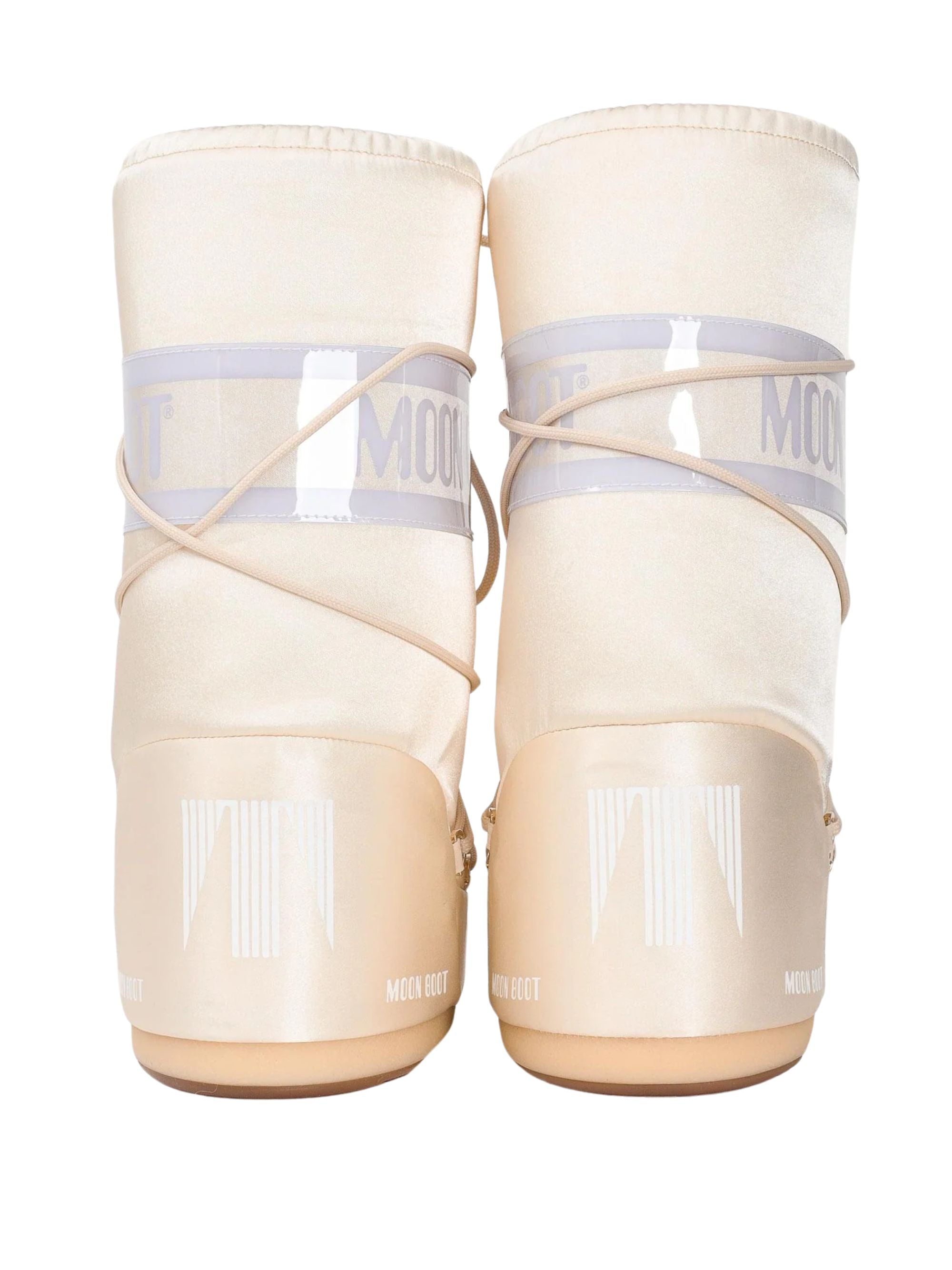 Moon Boot White Polyester Pvc