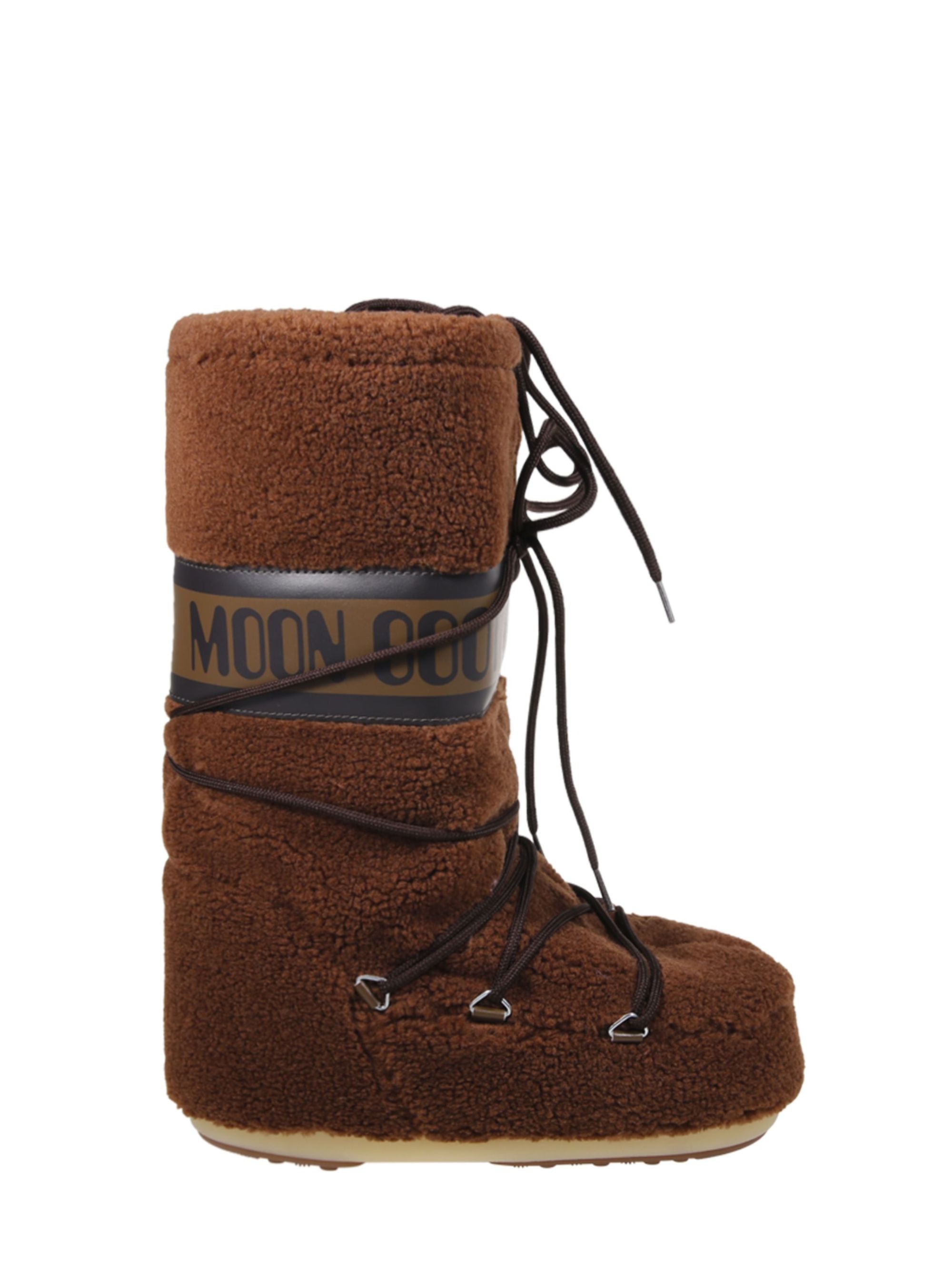 Moon Boot Brown Acrilyc Polyester Pvc