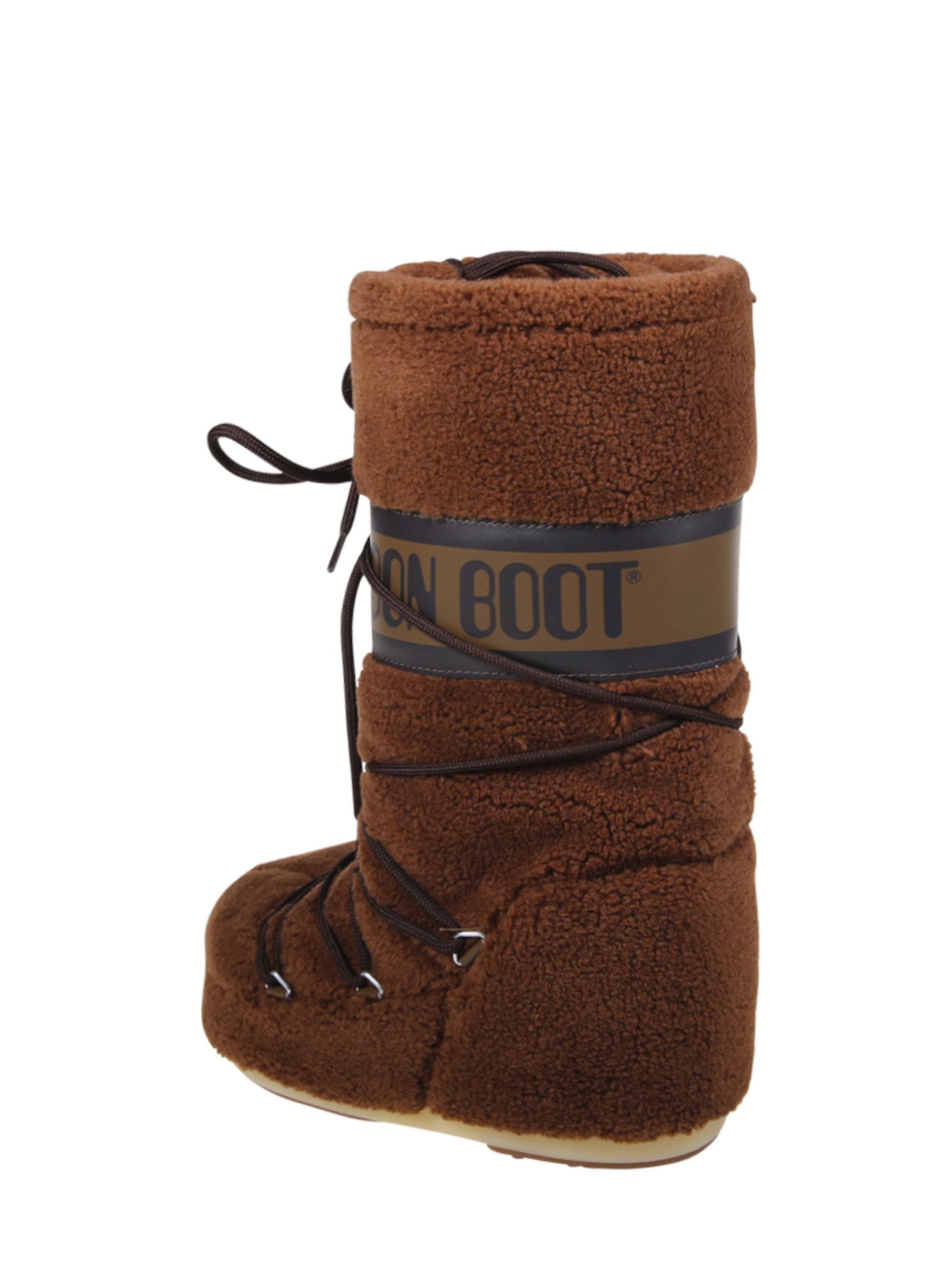 Moon Boot Brown Acrilyc Polyester Pvc
