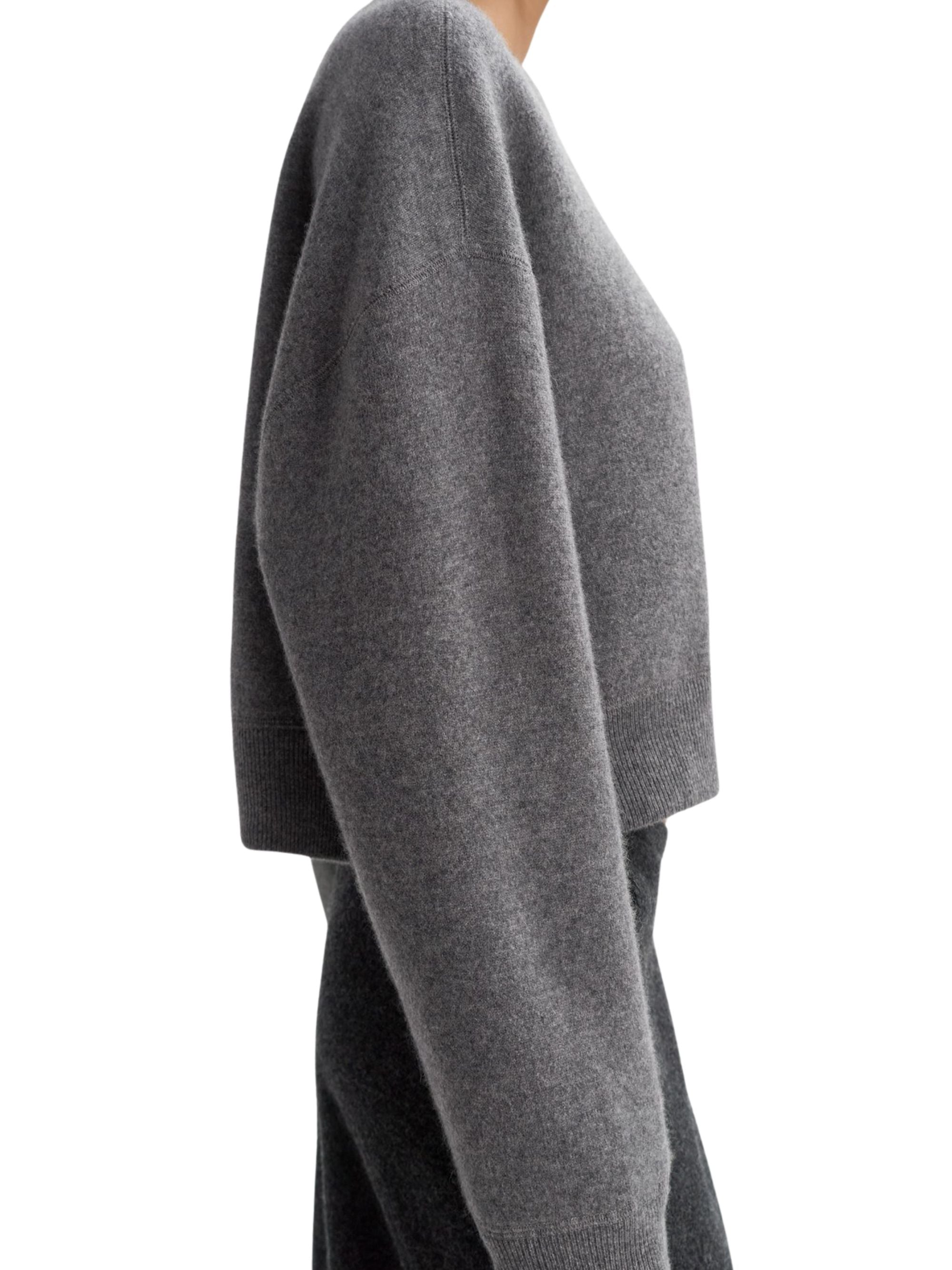 Soft Goat Sweaters Grey Cashmere