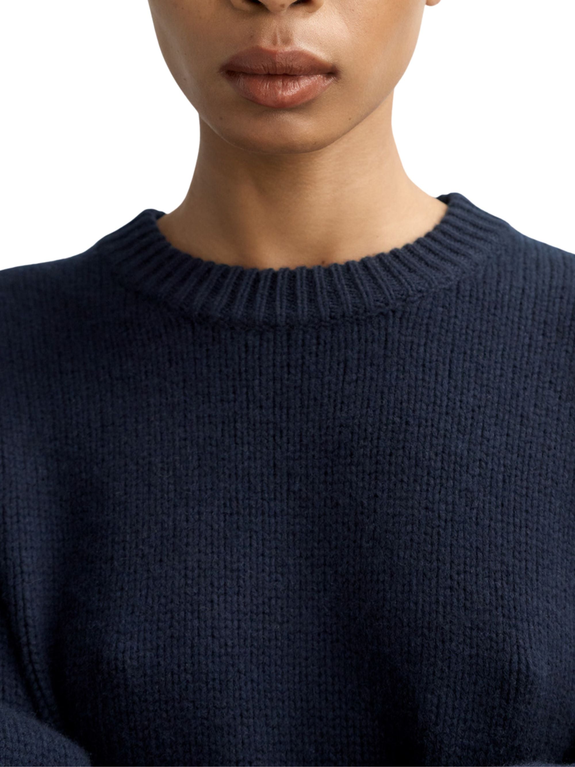 Soft Goat Sweaters Blue Cashmere