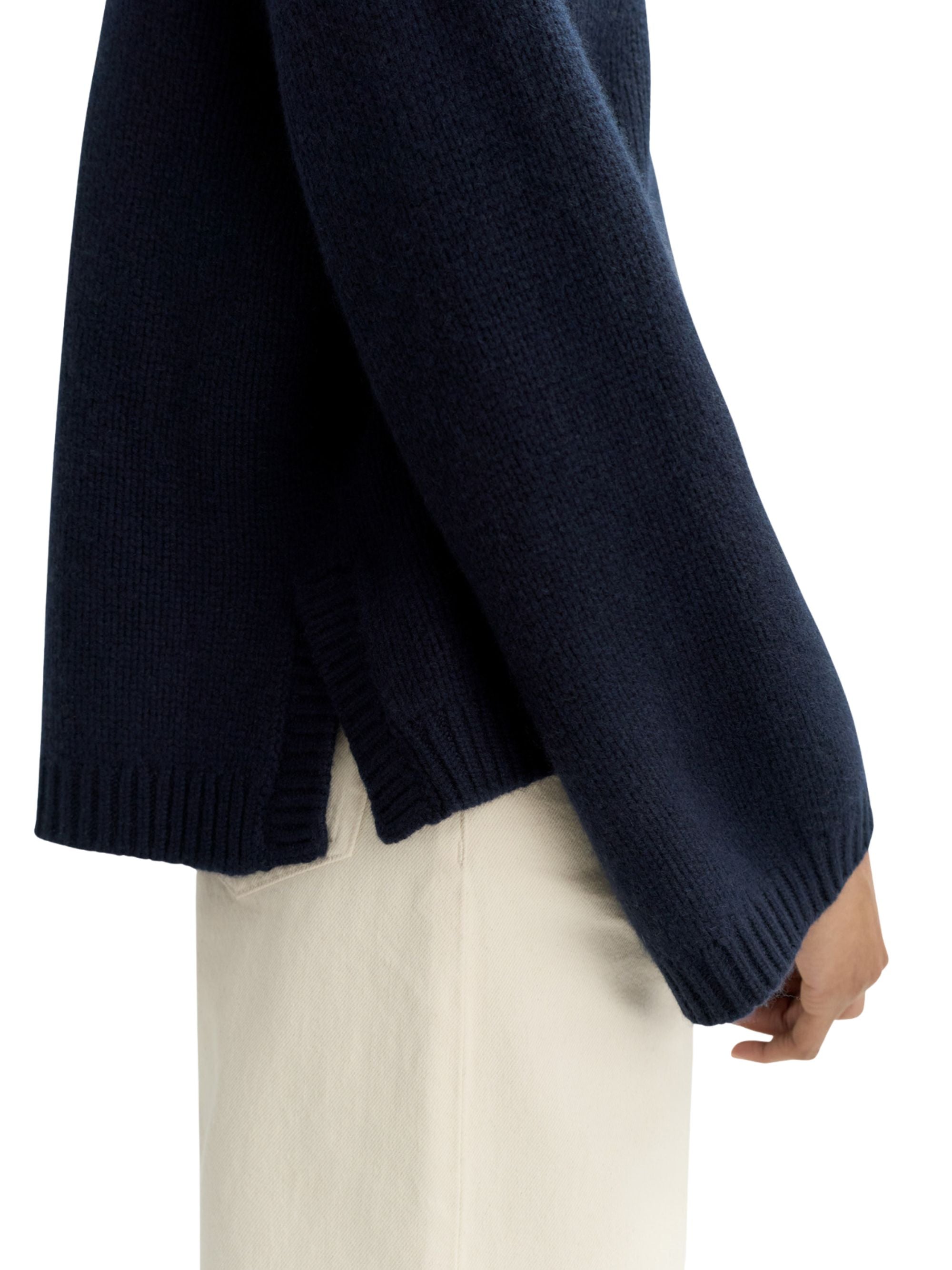Soft Goat Sweaters Blue Cashmere