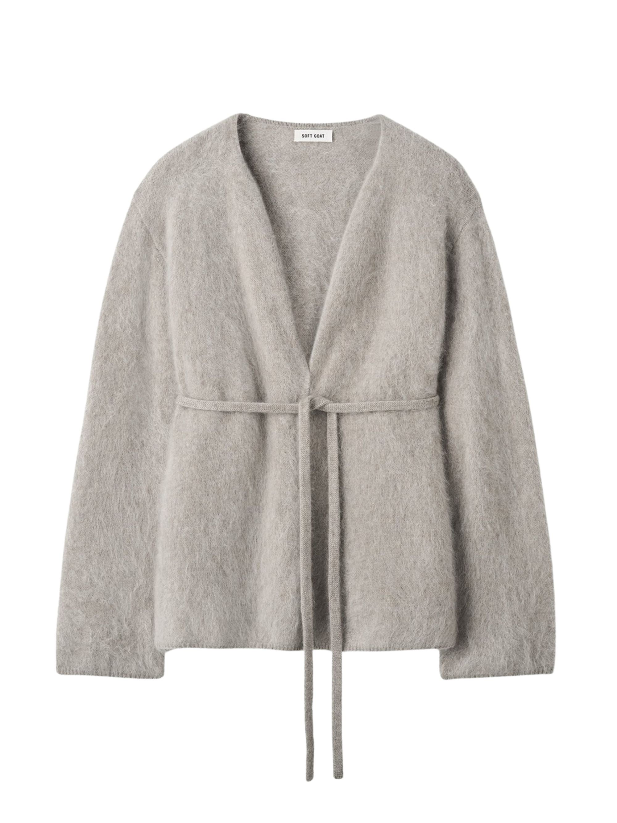 Soft Goat Sweaters Grey Cashmere