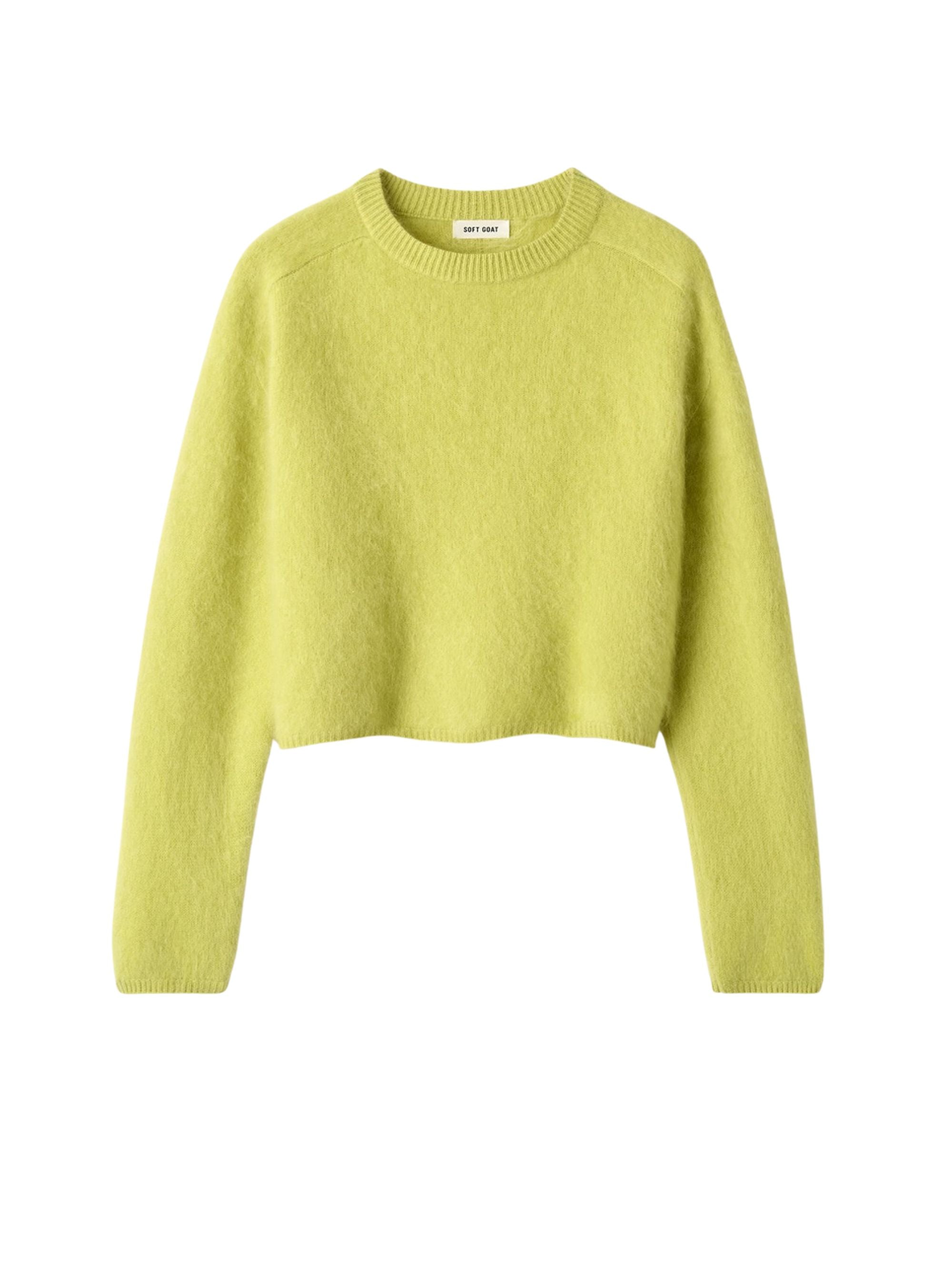 Soft Goat Sweaters Green Cashmere