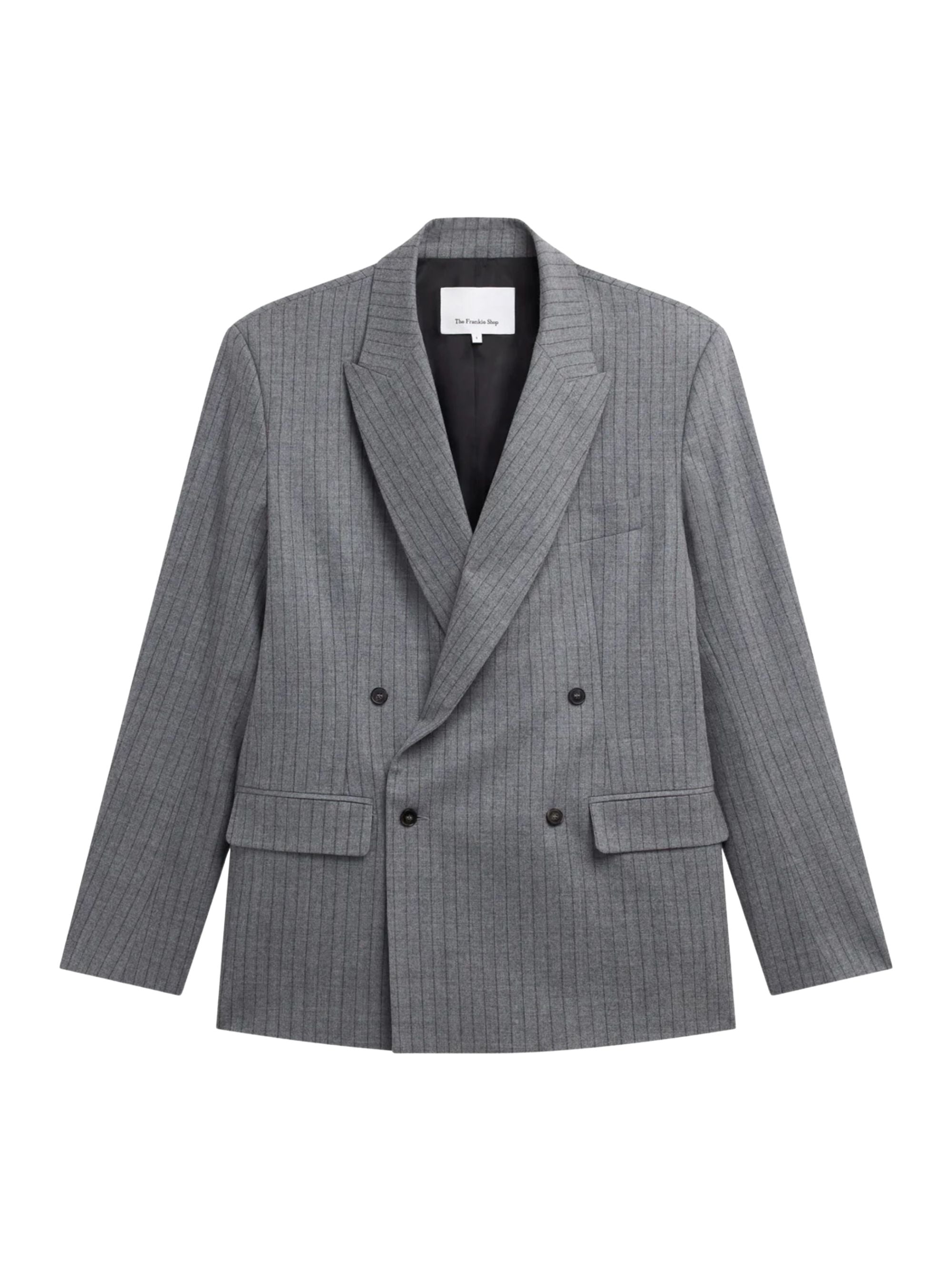 The Frankie Shop Jackets Grey Wool Elastane