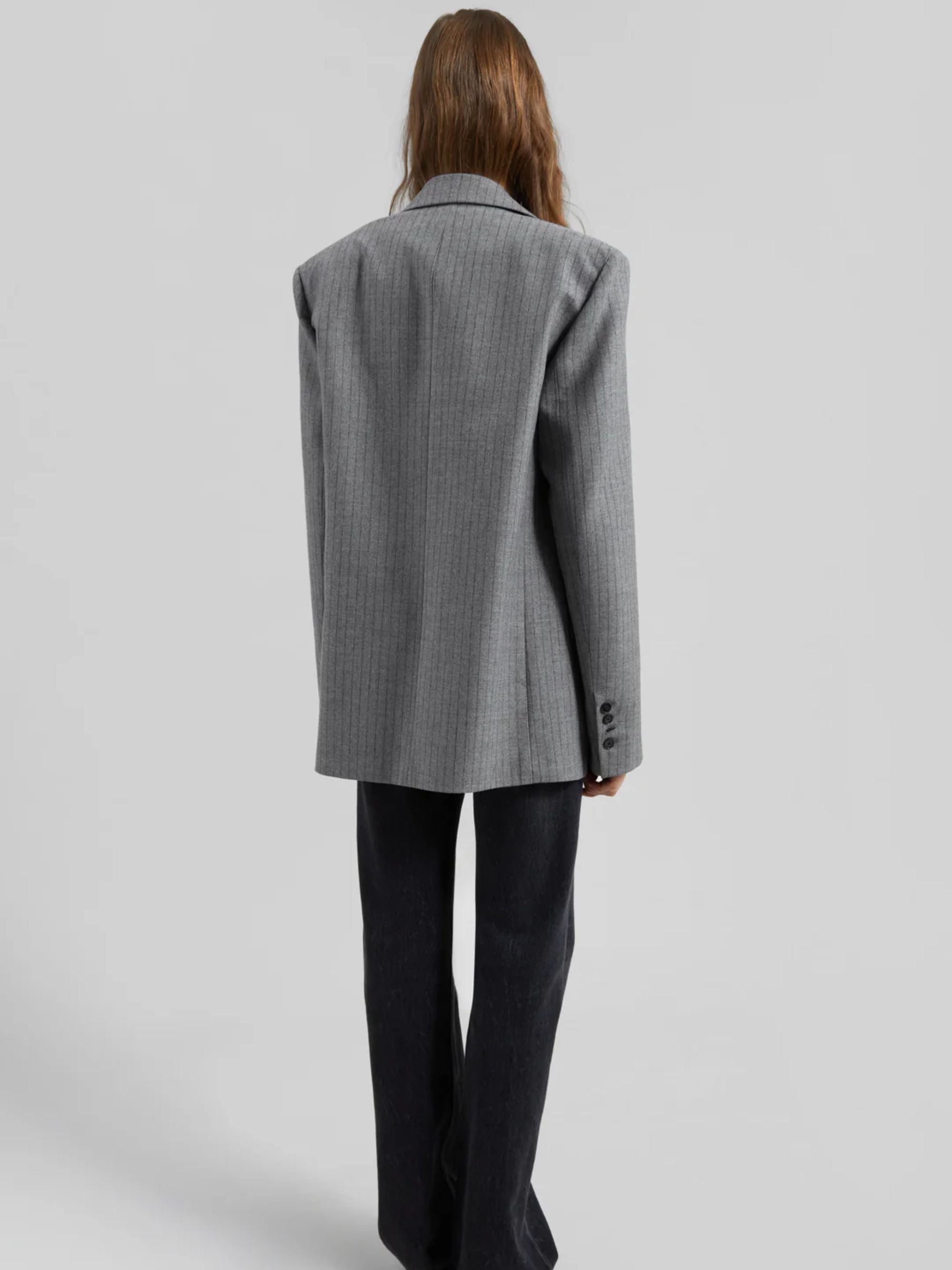 The Frankie Shop Jackets Grey Wool Elastane