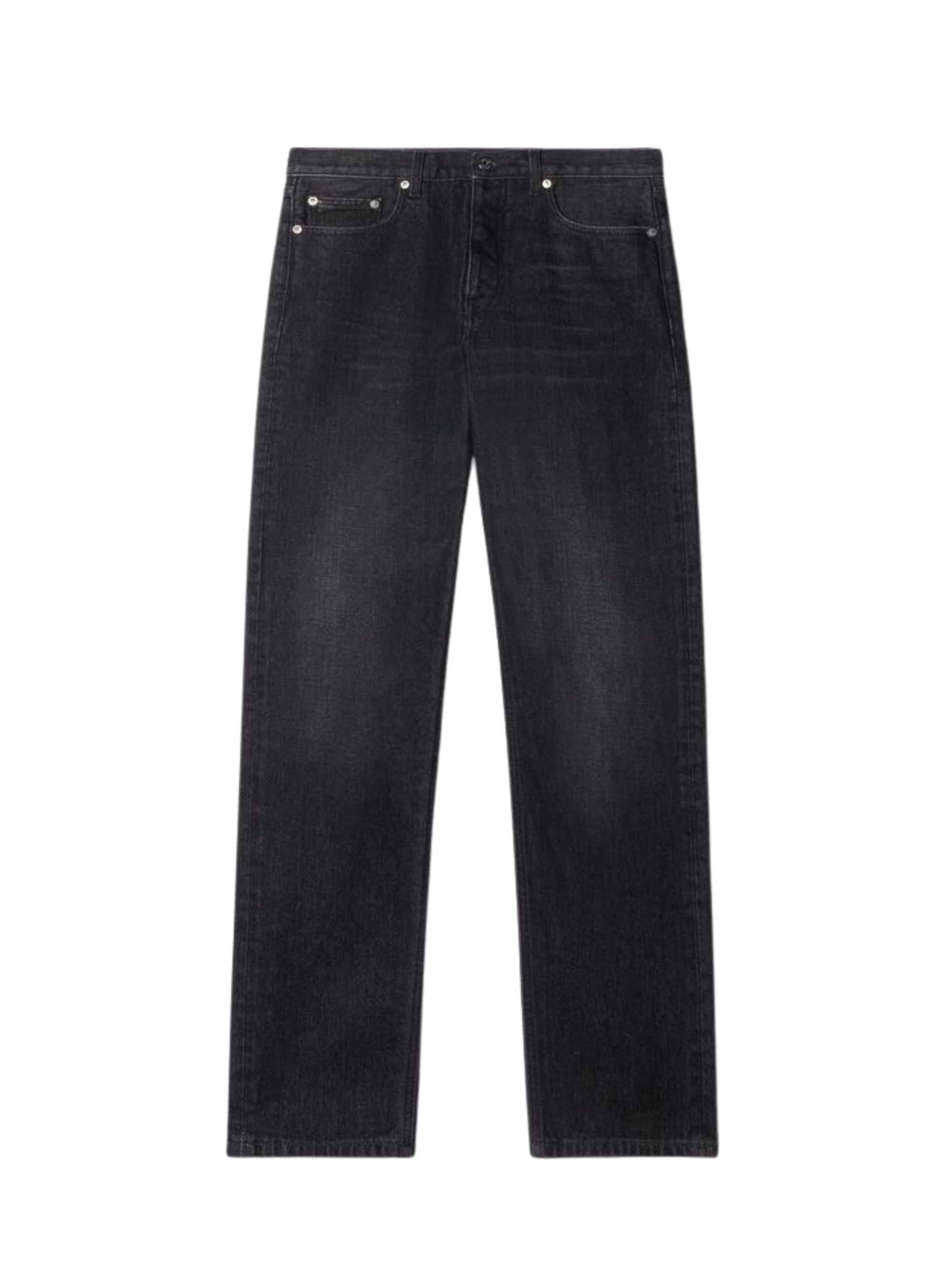 Off White Jeans Black Cotton
