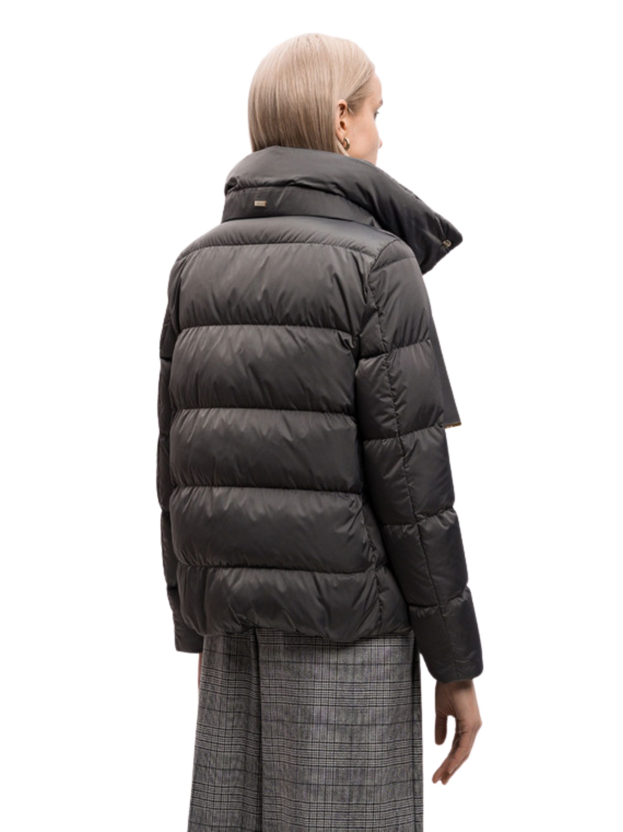 Herno Coats Grey Polyester