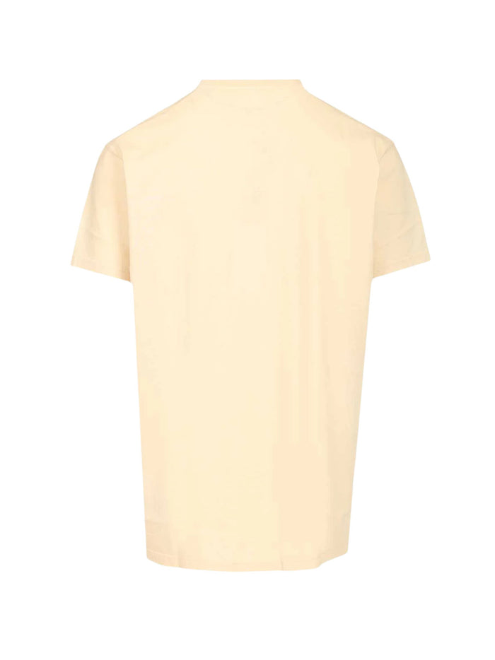 Maison Margiela T-Shirts And Polos Beige Cotton