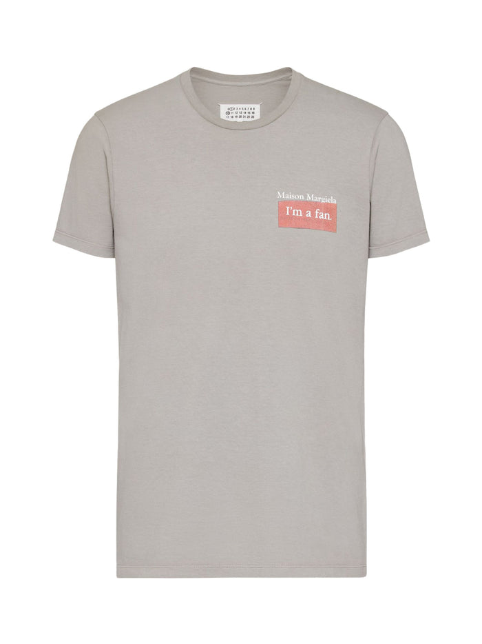 Maison Margiela T-Shirts And Polos Grey Cotton