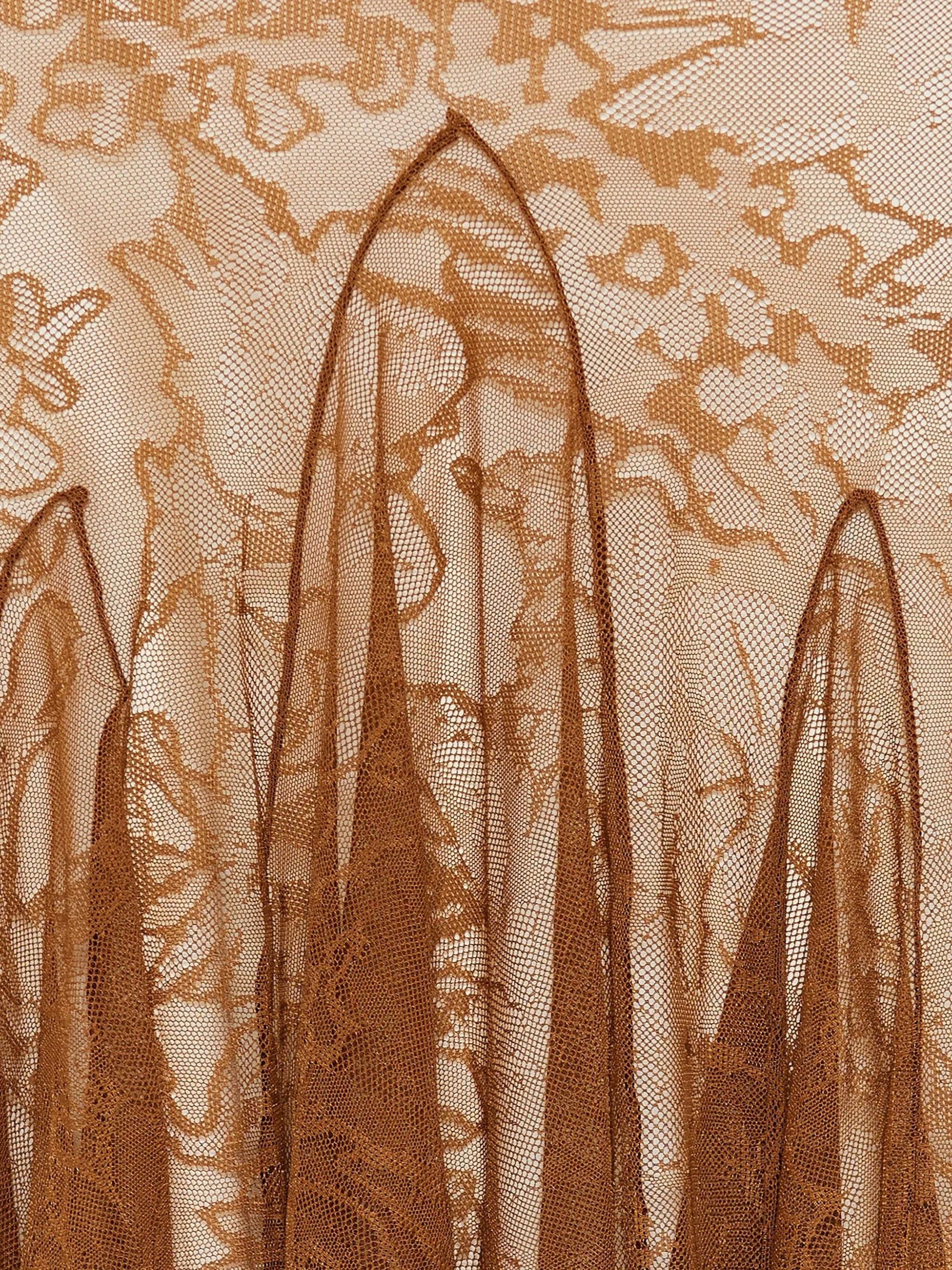 David Koma Skirts Brown Nylon Elastane