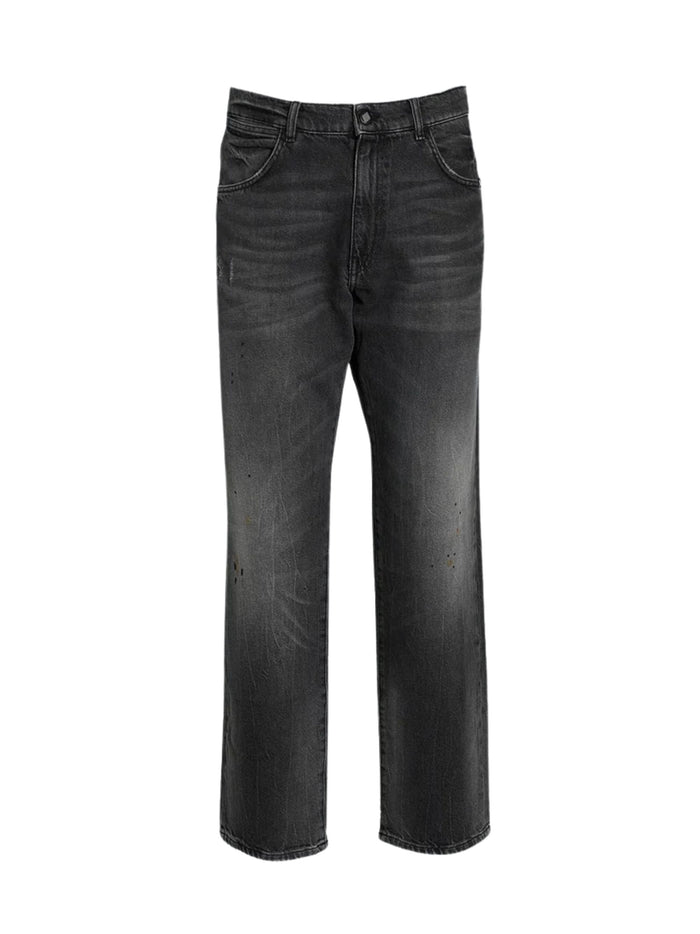 AMISH Jeans Denim Scuro Cotton