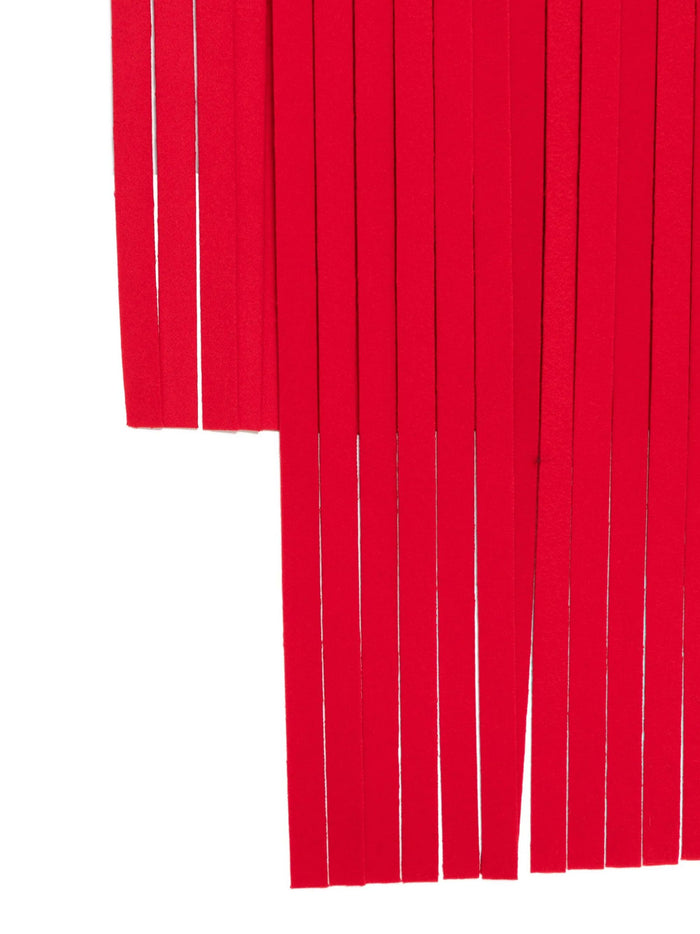 Sportmax Scarfs Red Virgin Wool