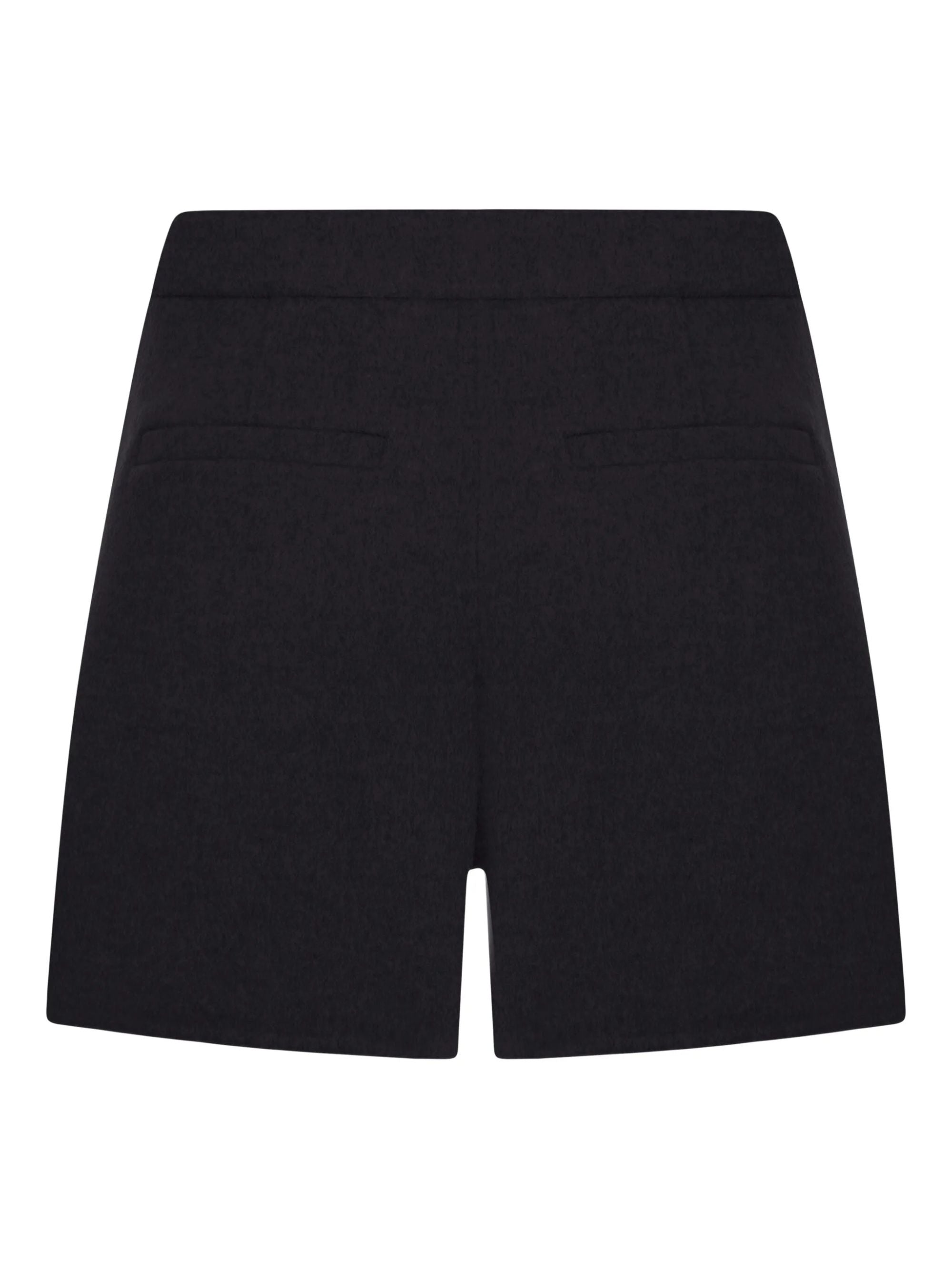 SportMax Shorts Black Virgin Wool