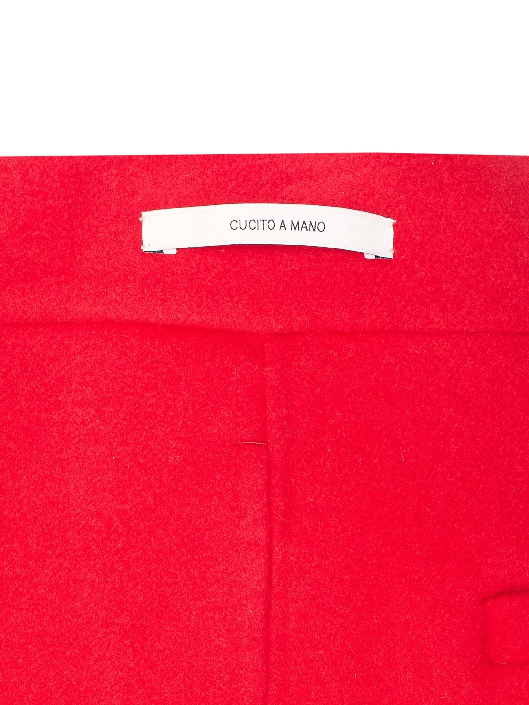 SportMax Shorts Red Virgin Wool