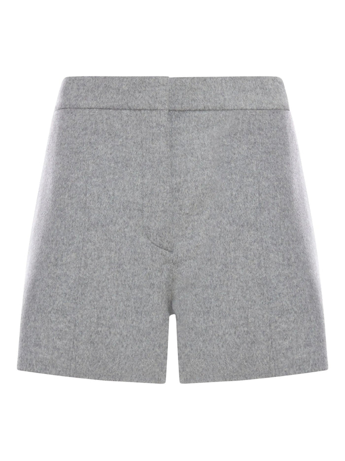Sportmax Shorts Grey Virgin Wool