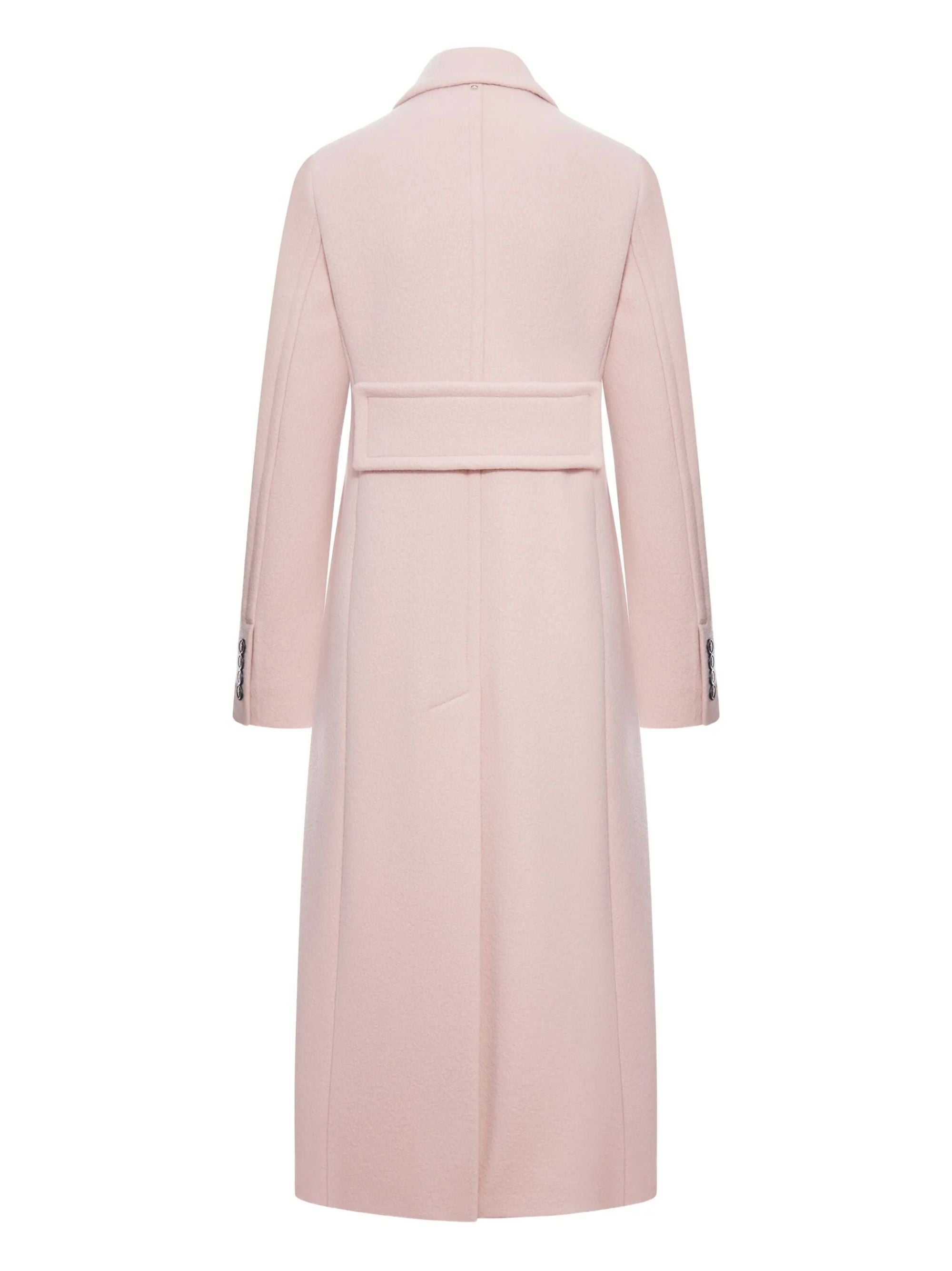 Sportmax Coats Pink Virgin Wool
