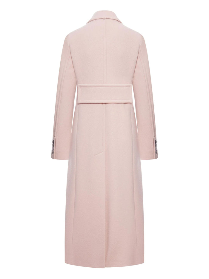 Sportmax Coats Pink Virgin Wool