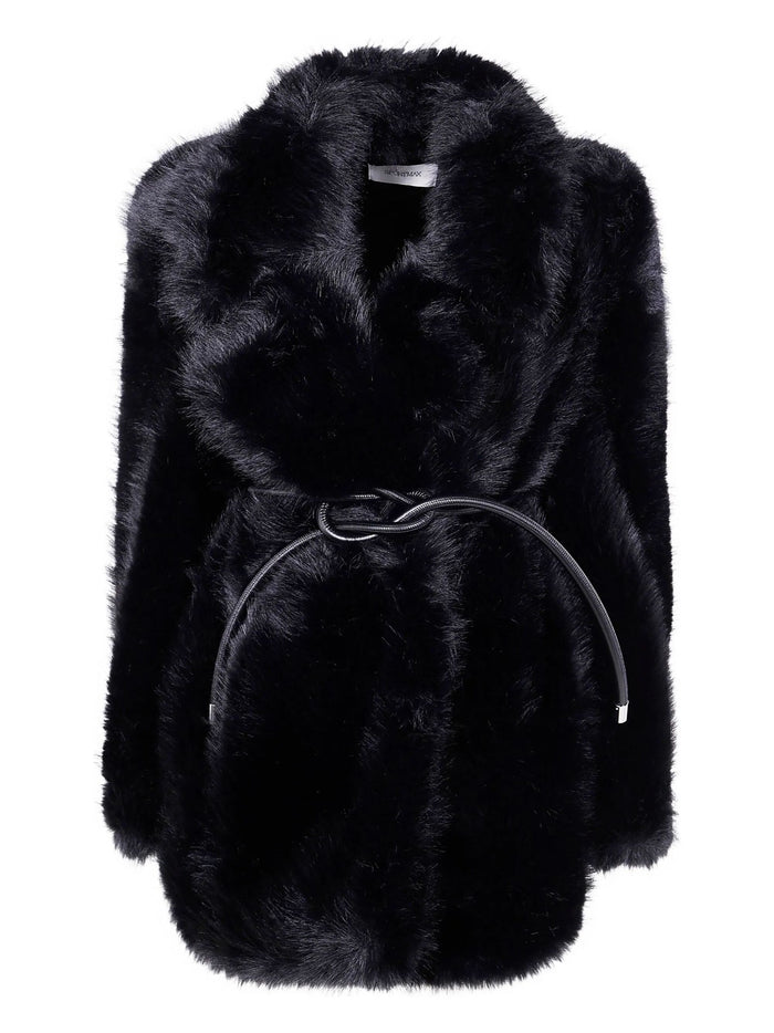 Sportmax Coats Black Polyester