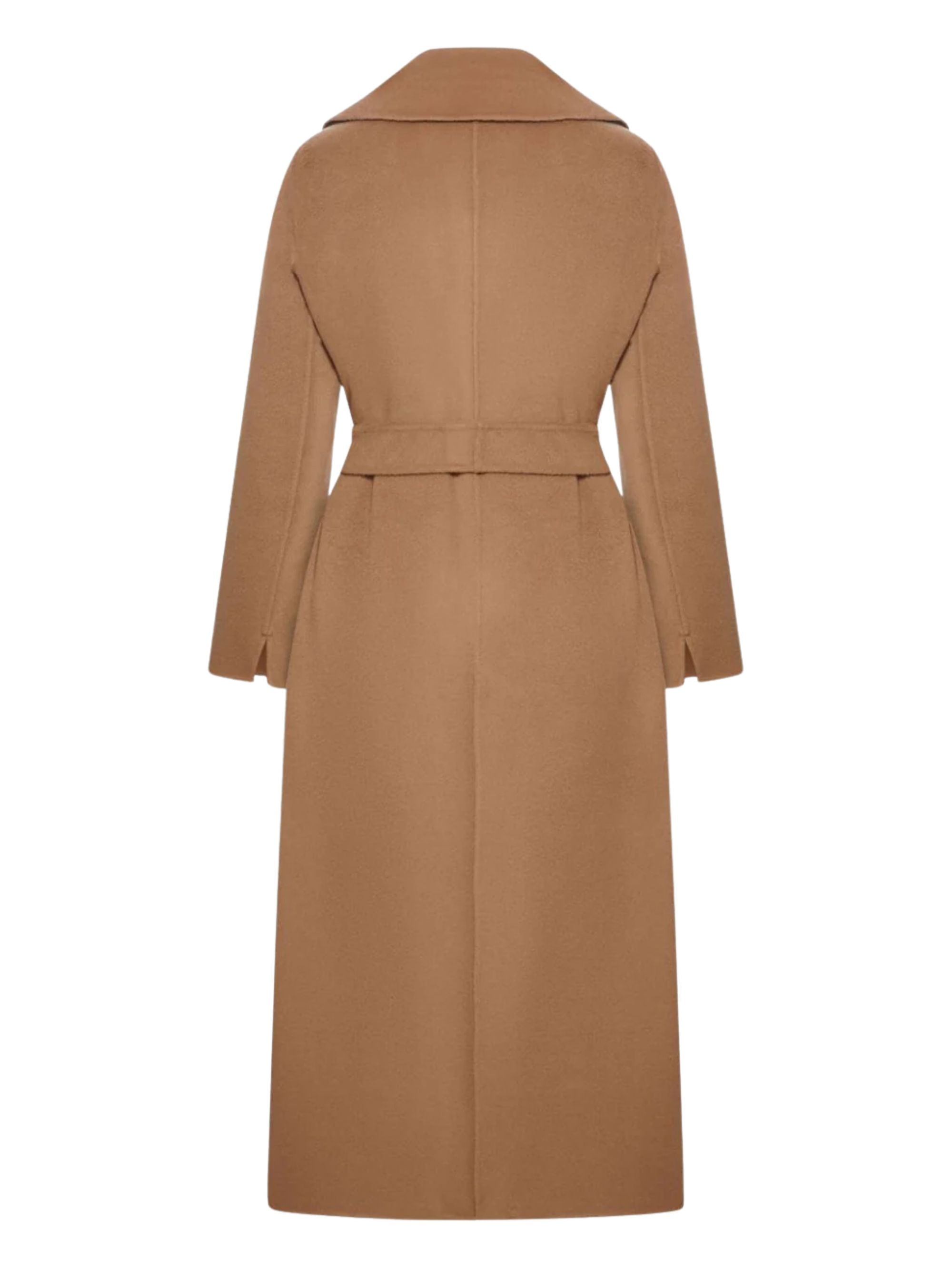 S Max Mara Coats Beige Virgin Wool Cashmere