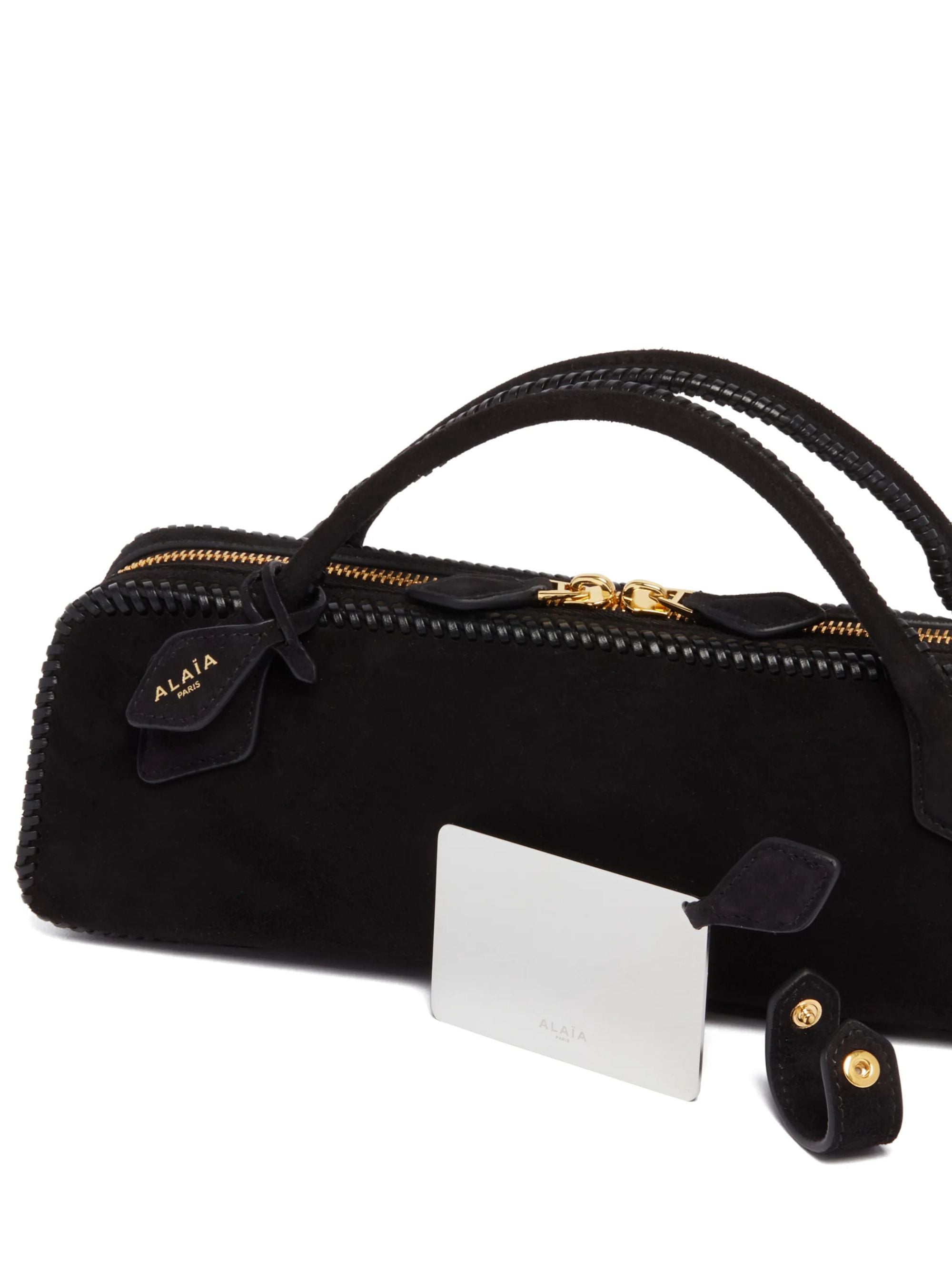 Alaia Bags Nero Goat Leather