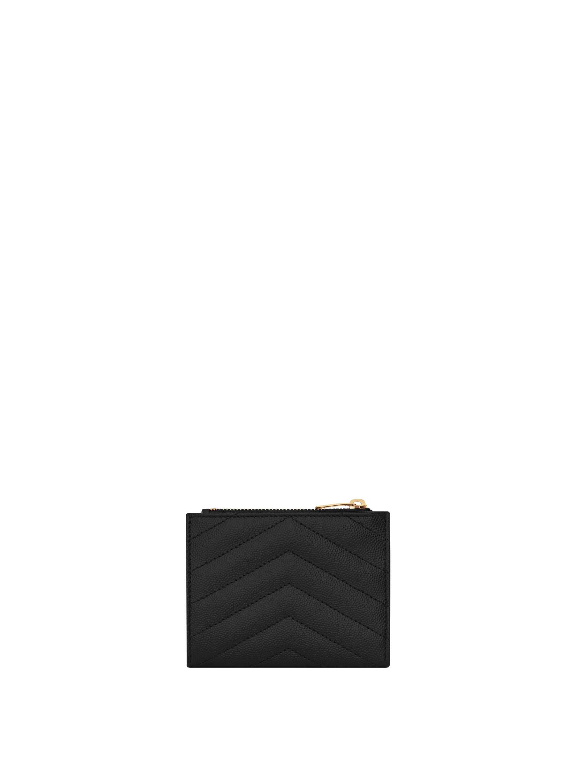 Saint Laurent Wallets Black Calf Skin
