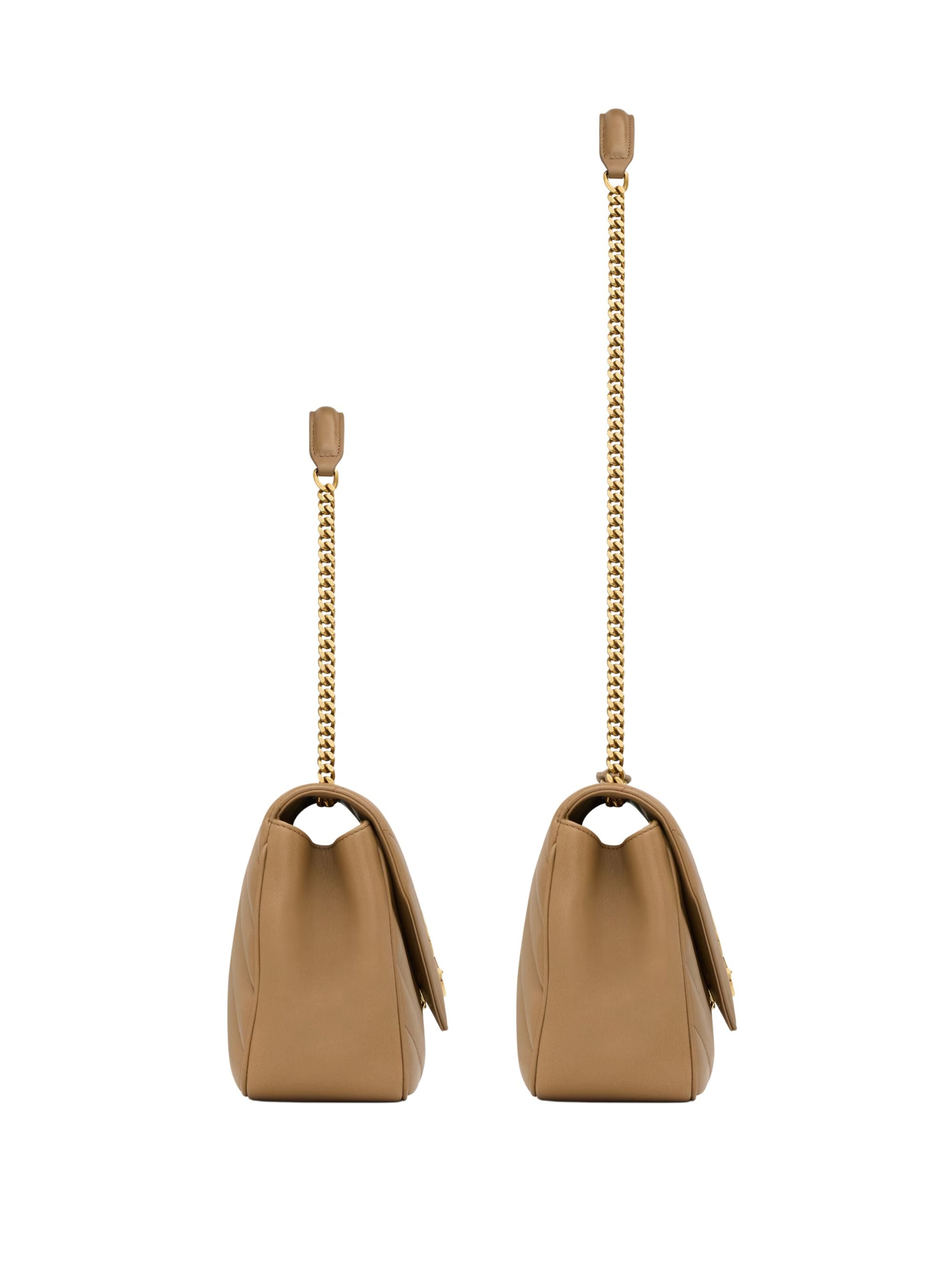 Saint Laurent Bags Beige Lamb