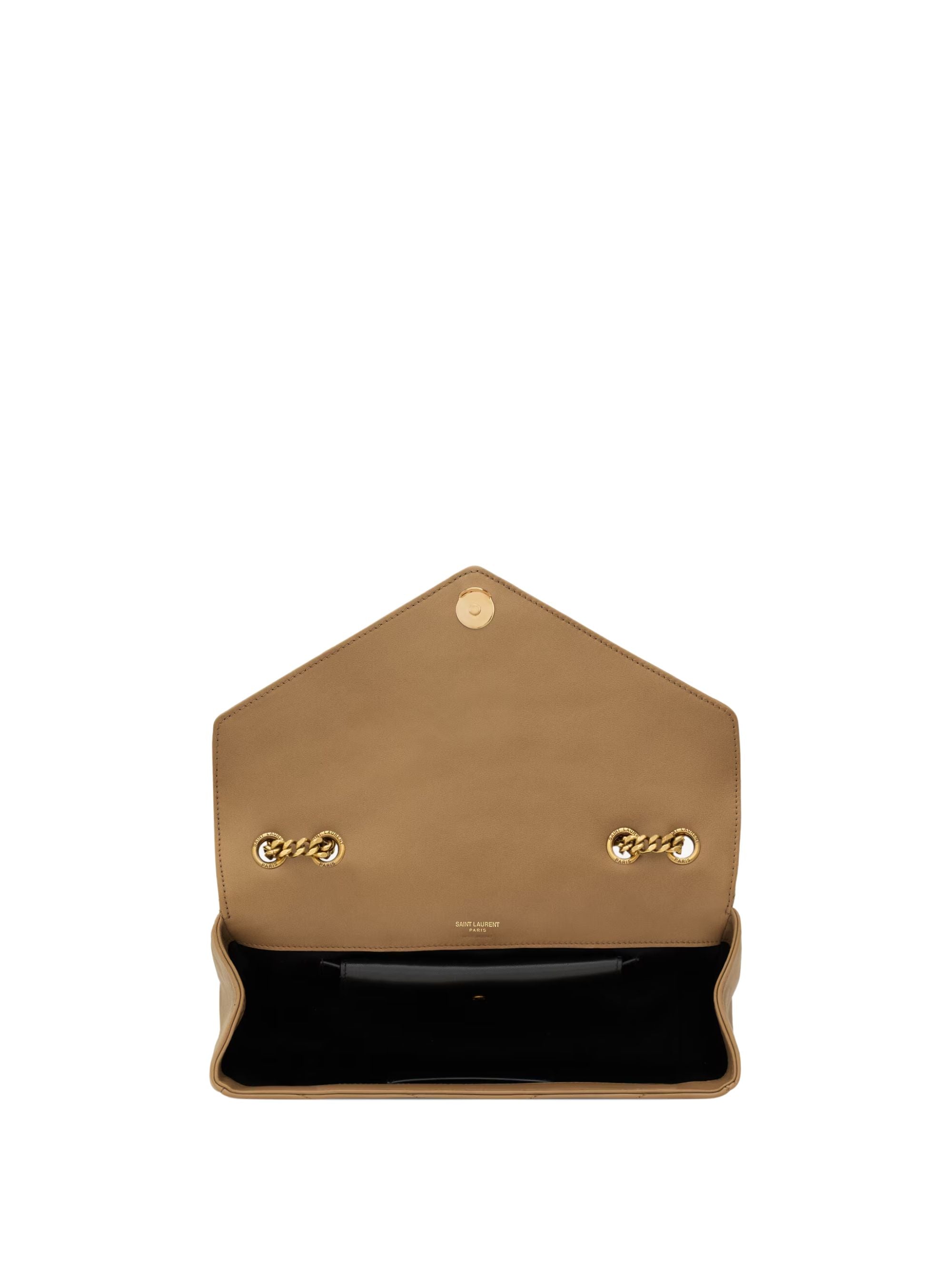 Saint Laurent Bags Beige Lamb