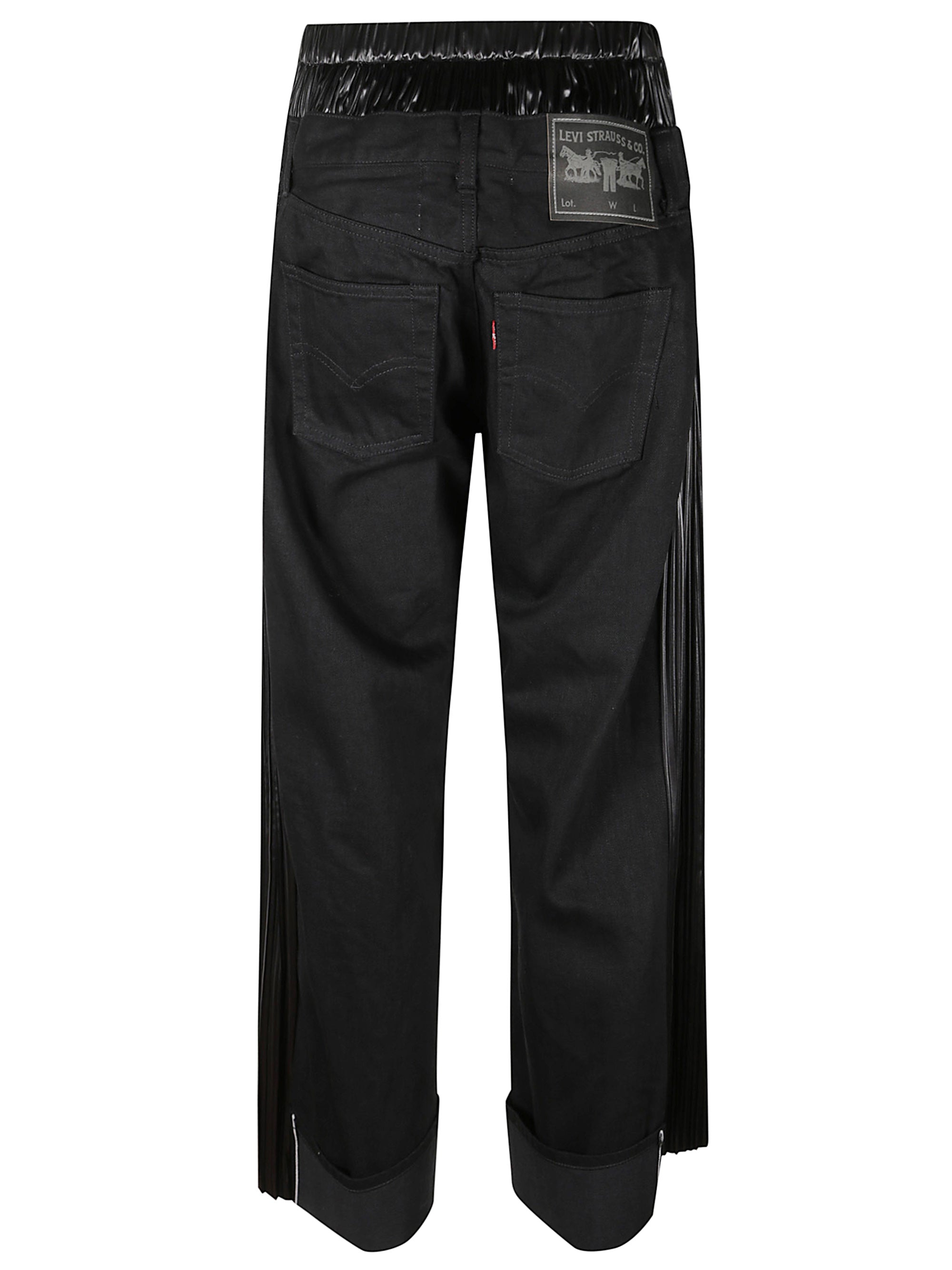 Junya Watanabe Trousers Black Cotton