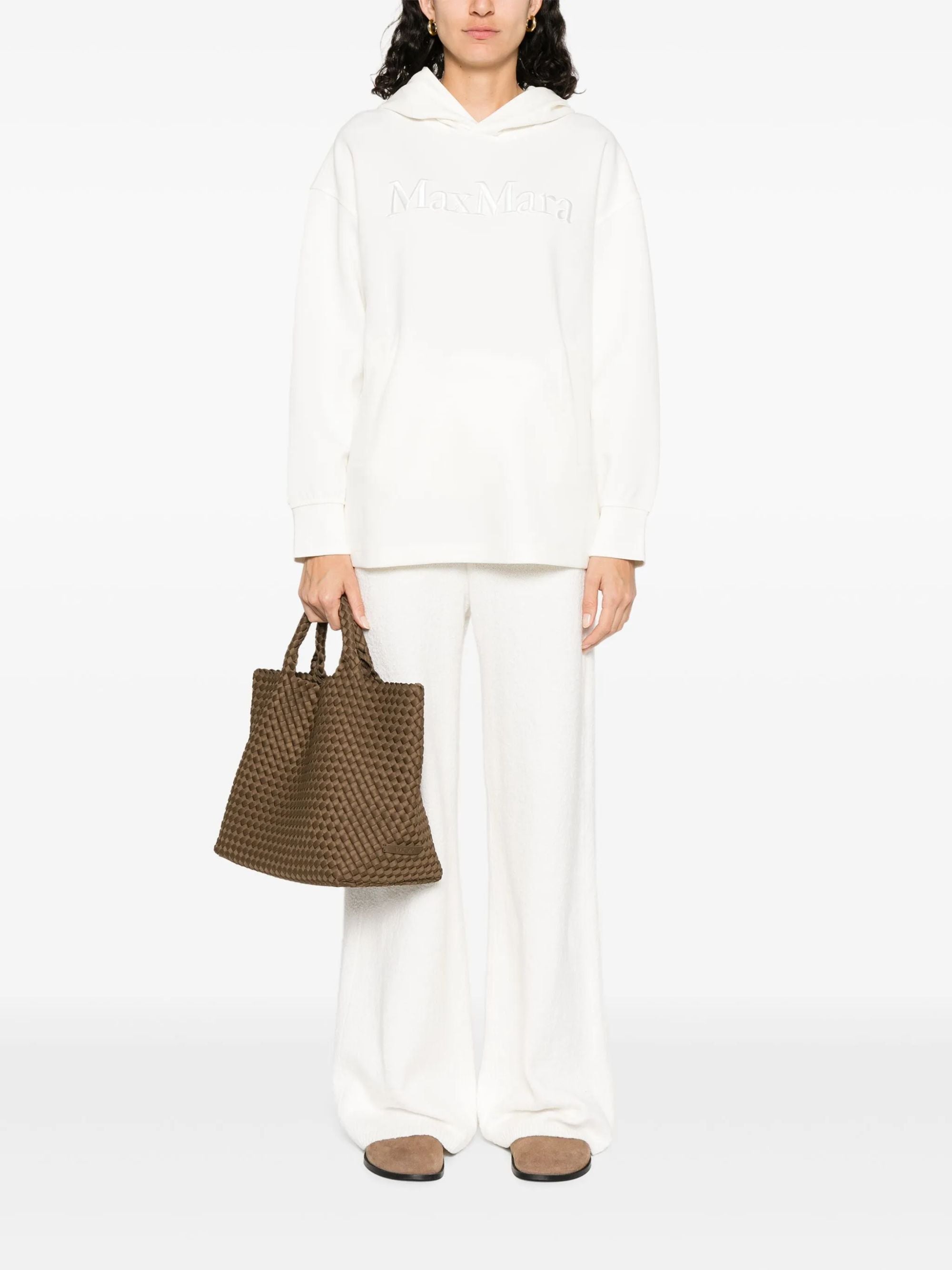 S Max Mara Sweaters White Cotton Polyester