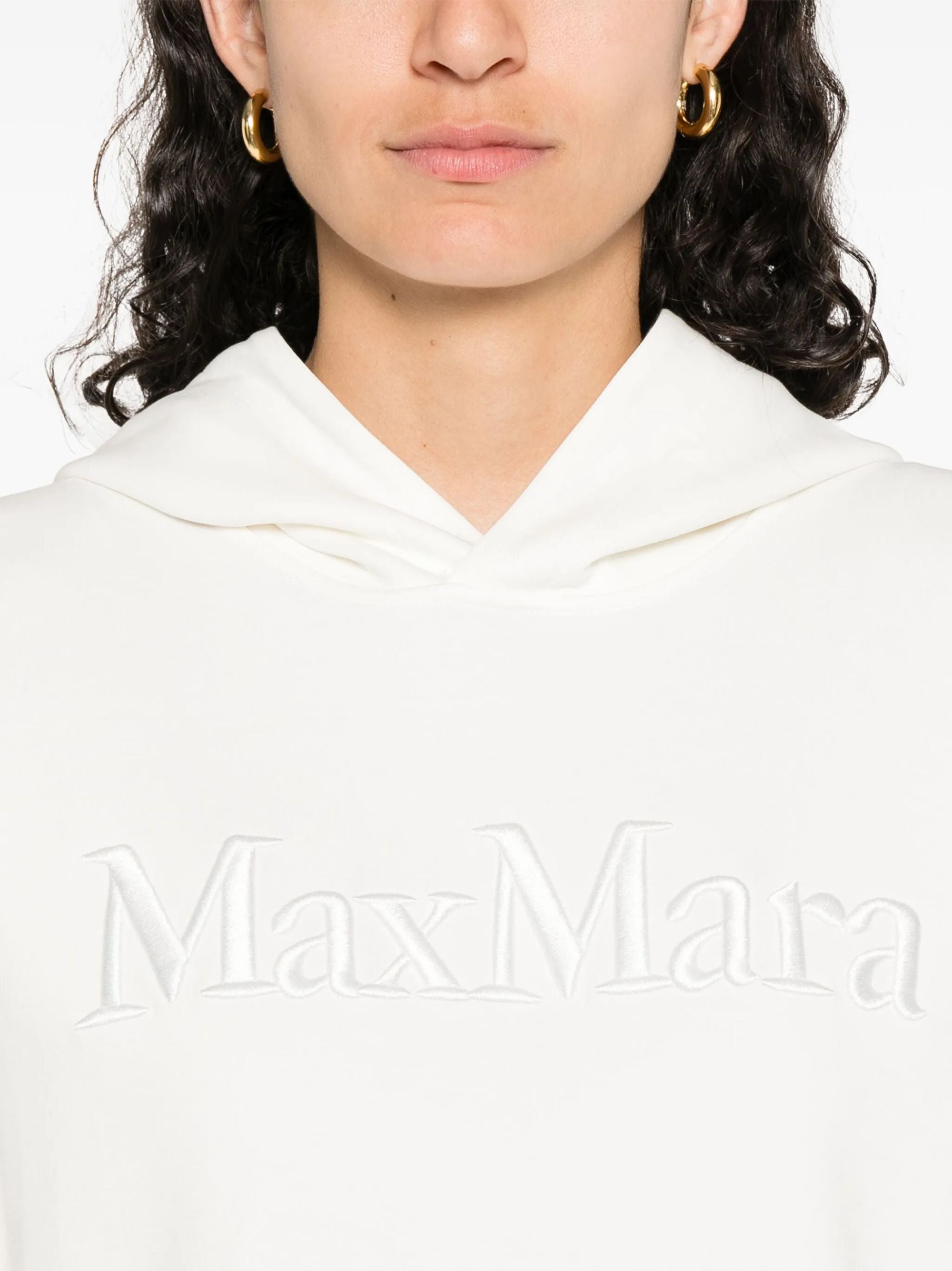 S Max Mara Sweaters White Cotton Polyester