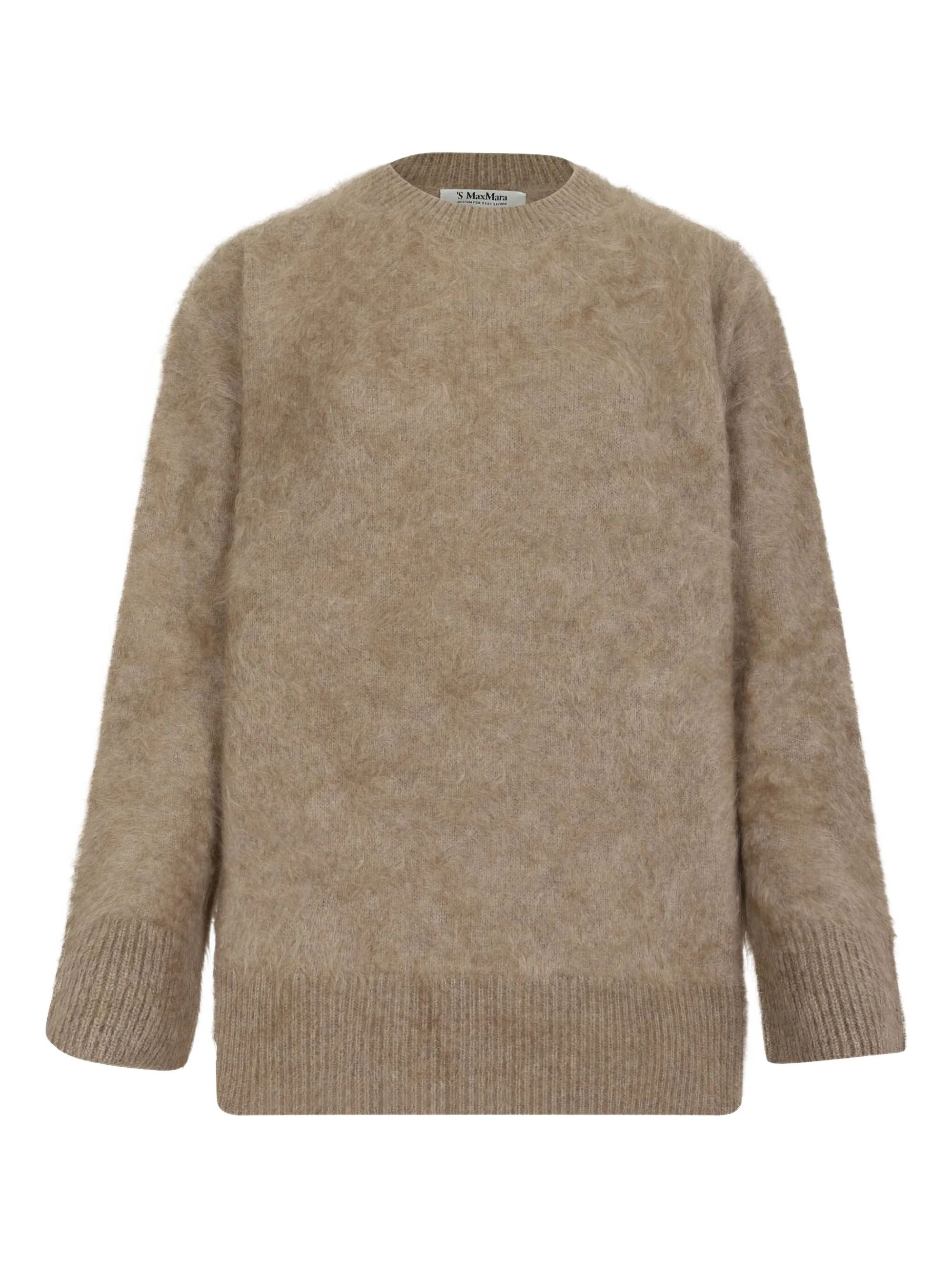 S Max Mara Top Beige Cashmere