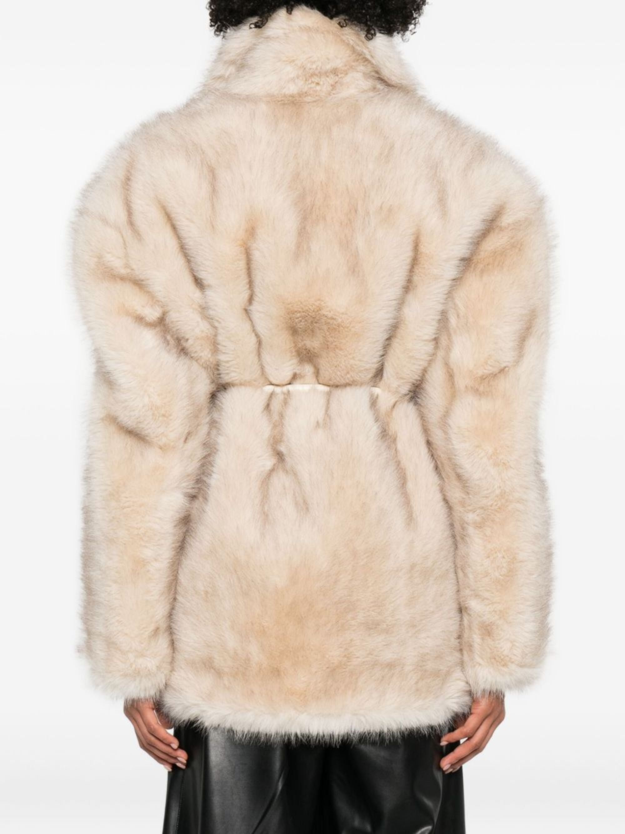 Sportmax Coats Beige Polyester