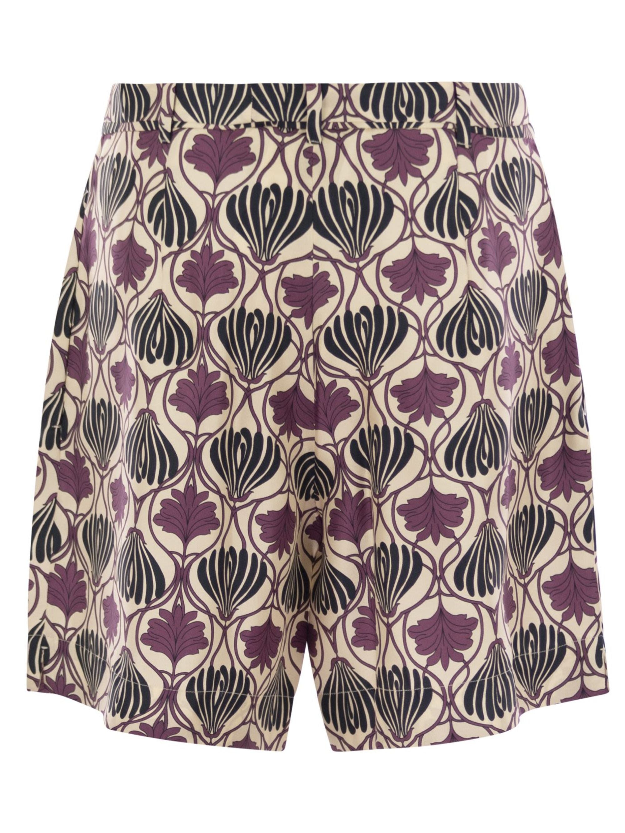 Max Mara Timeless Shorts MultiColour Silk