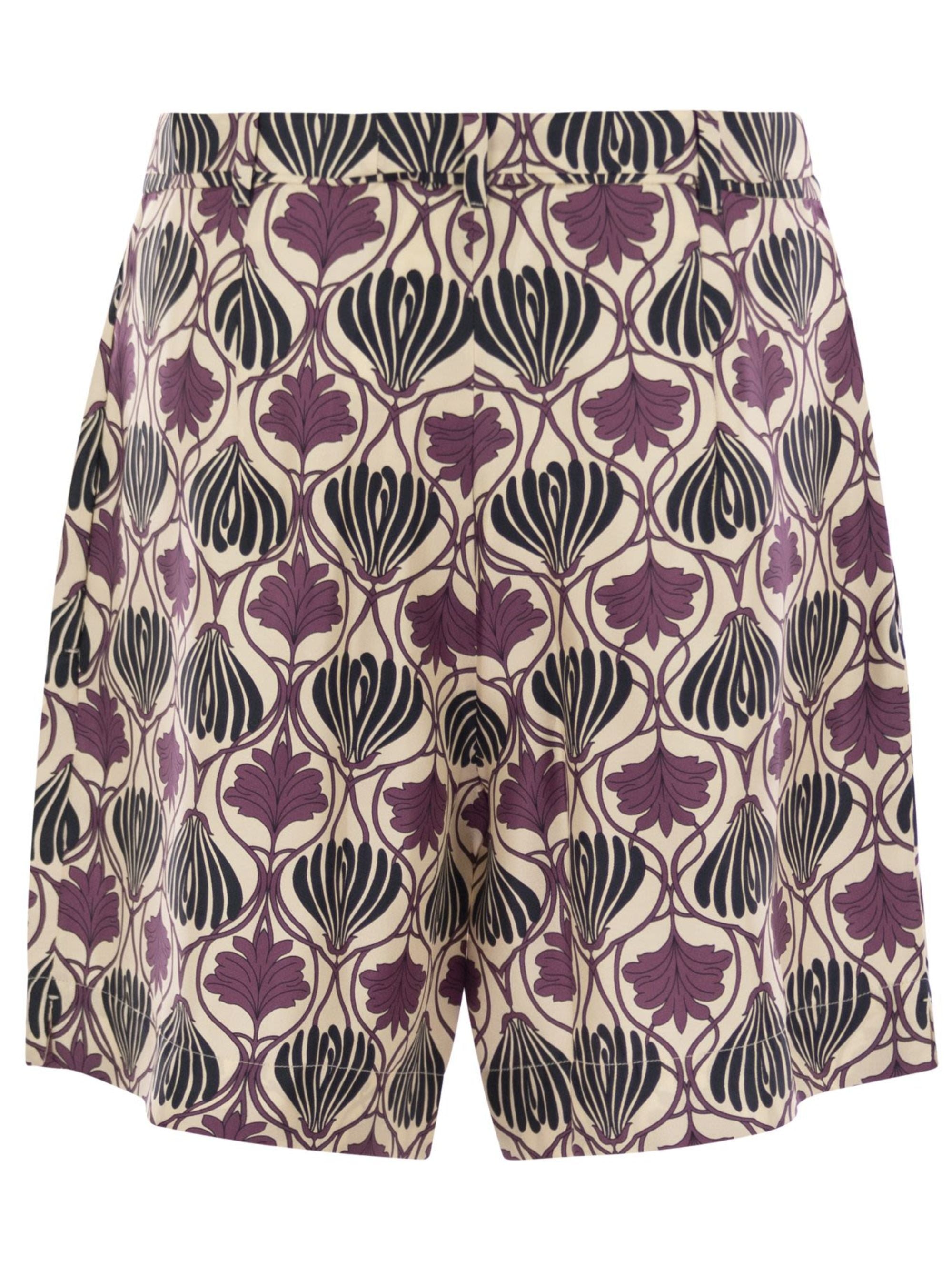 Max Mara Timeless Shorts MultiColour Silk
