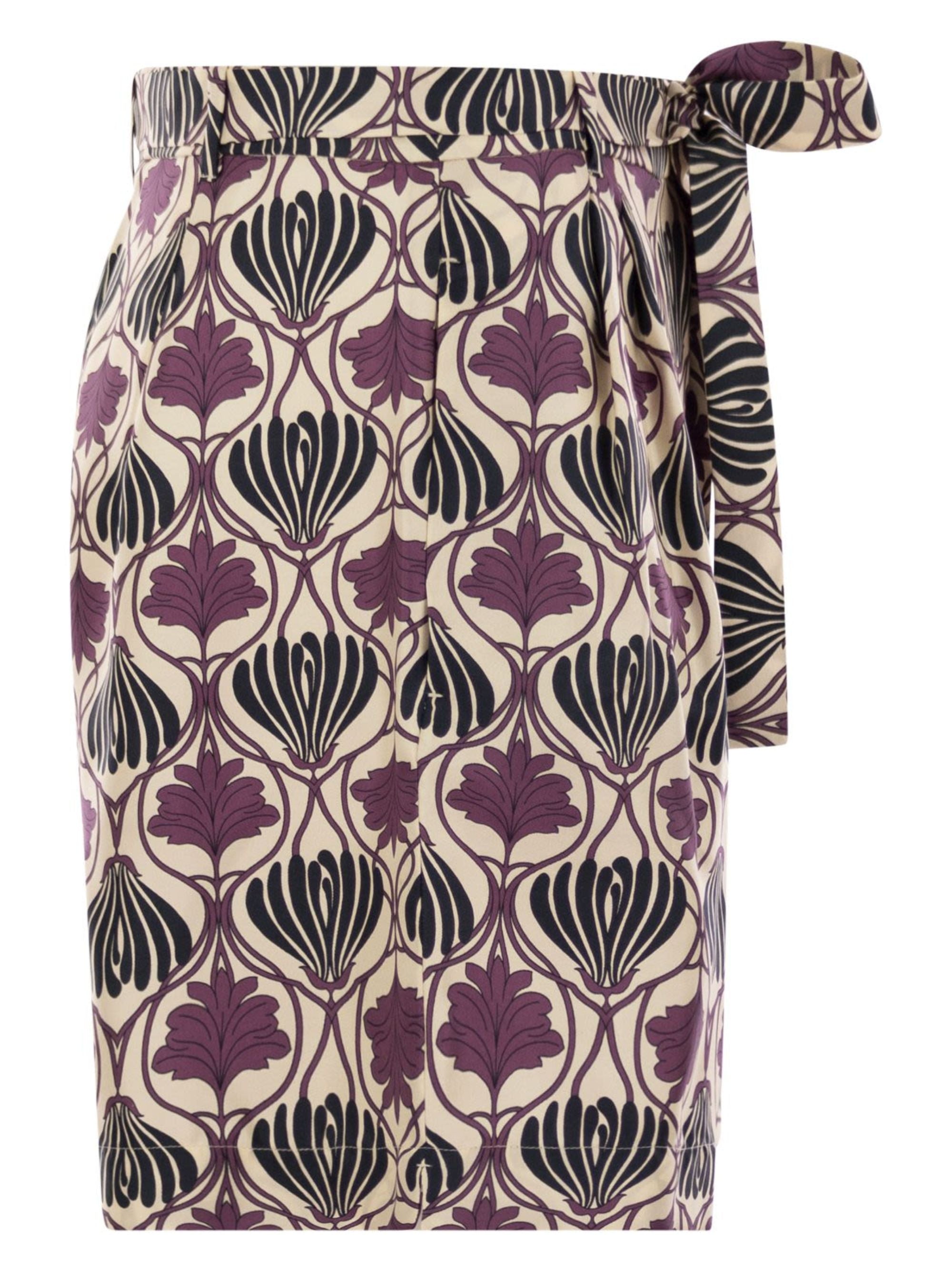 Max Mara Timeless Shorts MultiColour Silk
