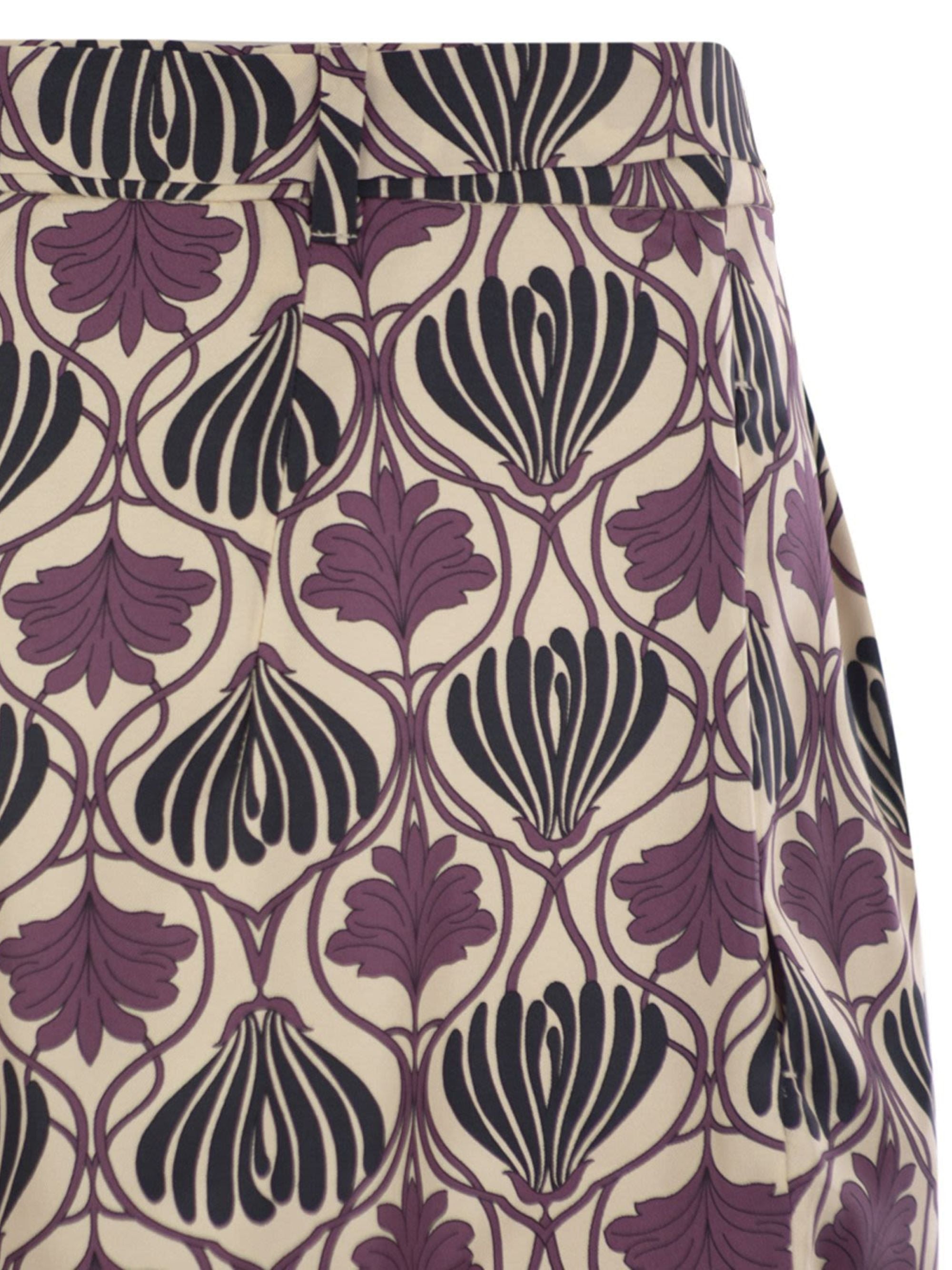 Max Mara Timeless Shorts MultiColour Silk