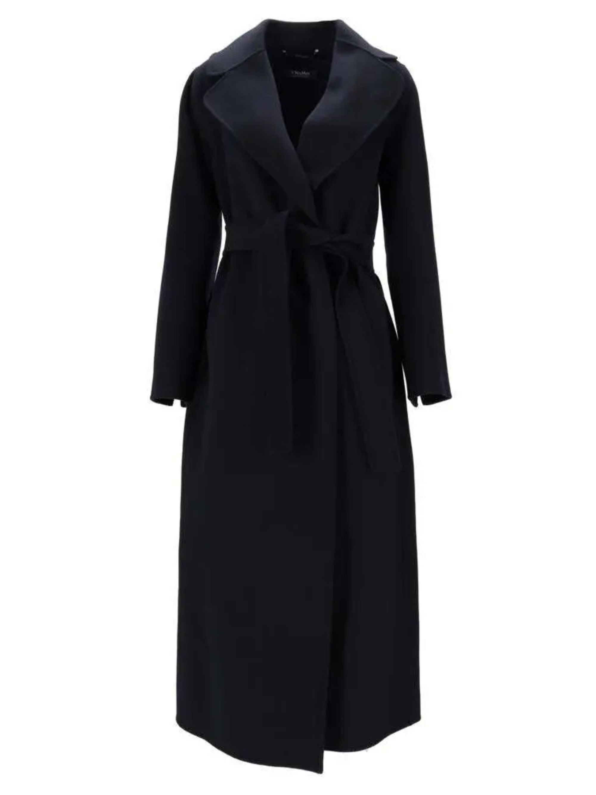 S Max Mara Coats Blue Virgin Wool