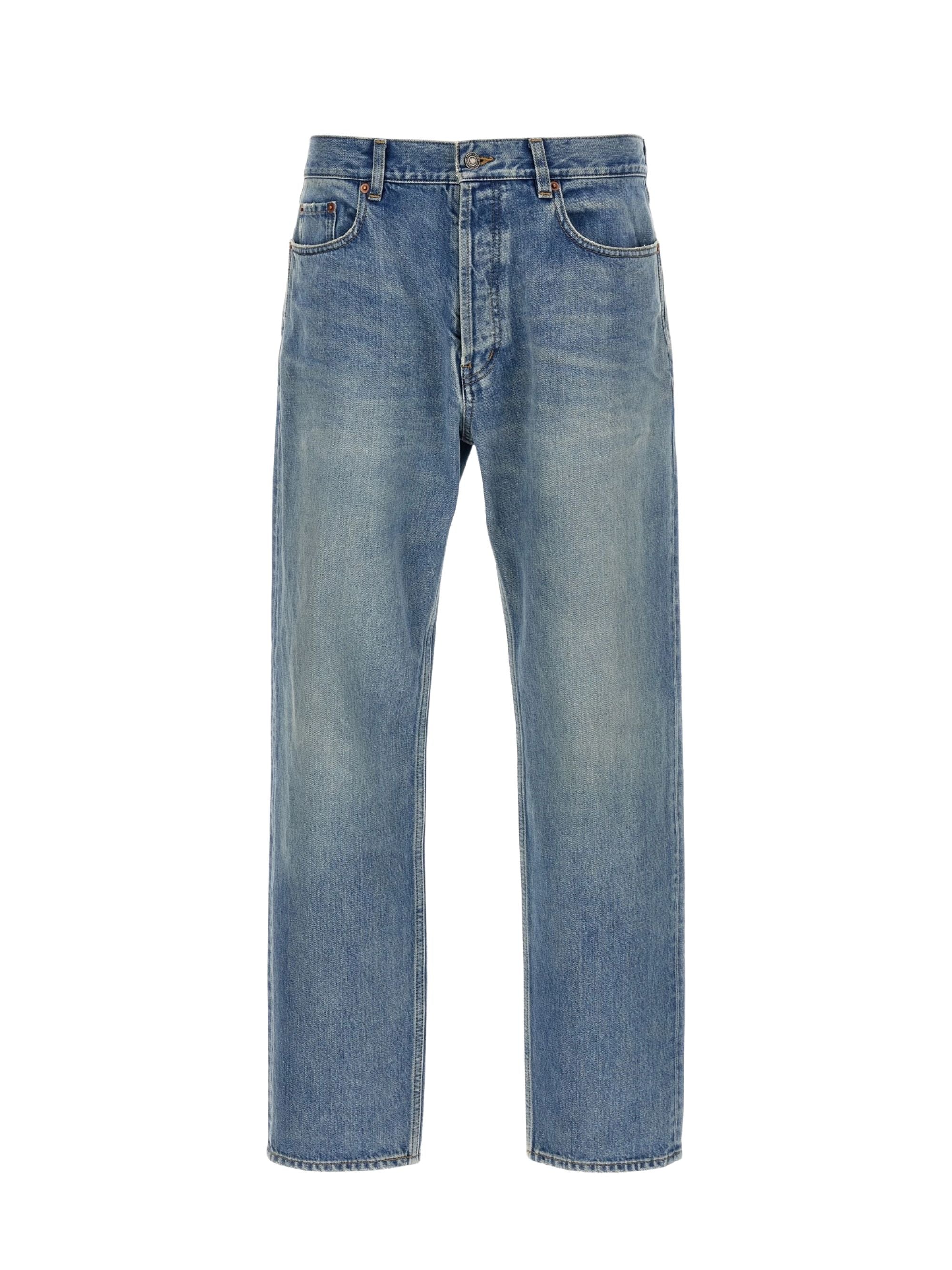Saint Laurent Jeans Blue Textile