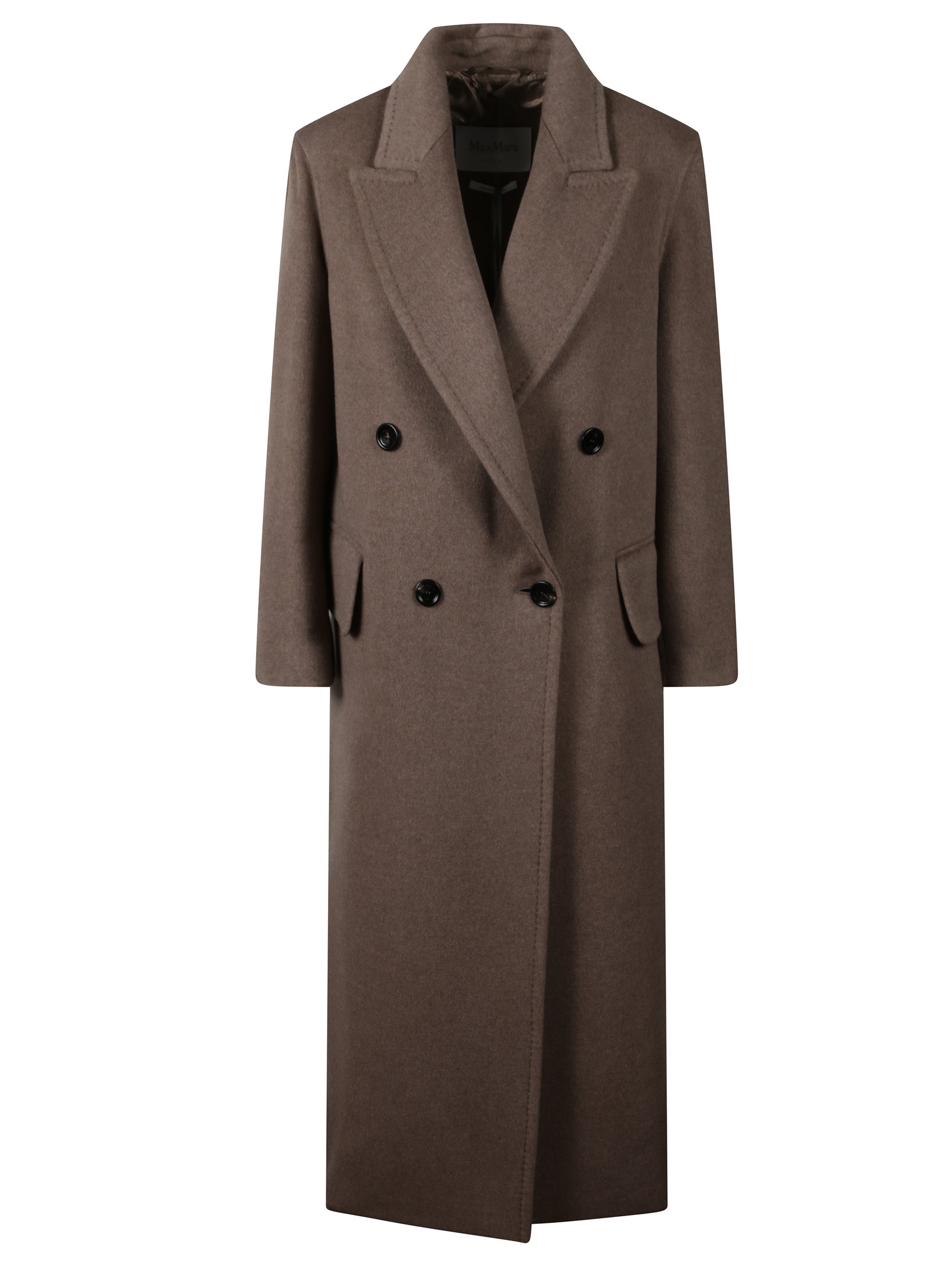 Max Mara Coats Brown Cashmere