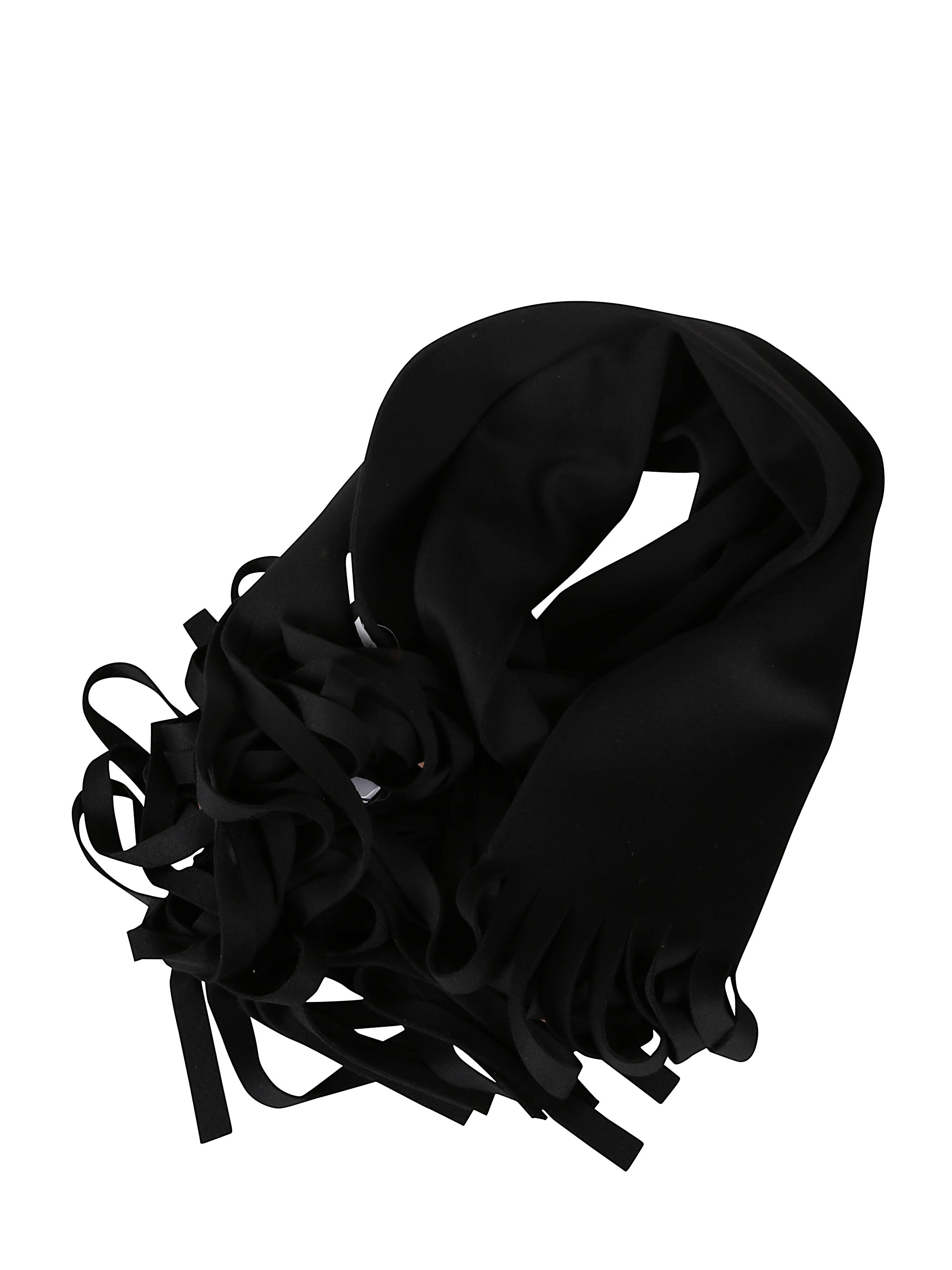 Sportmax Scarfs Black Virgin Wool