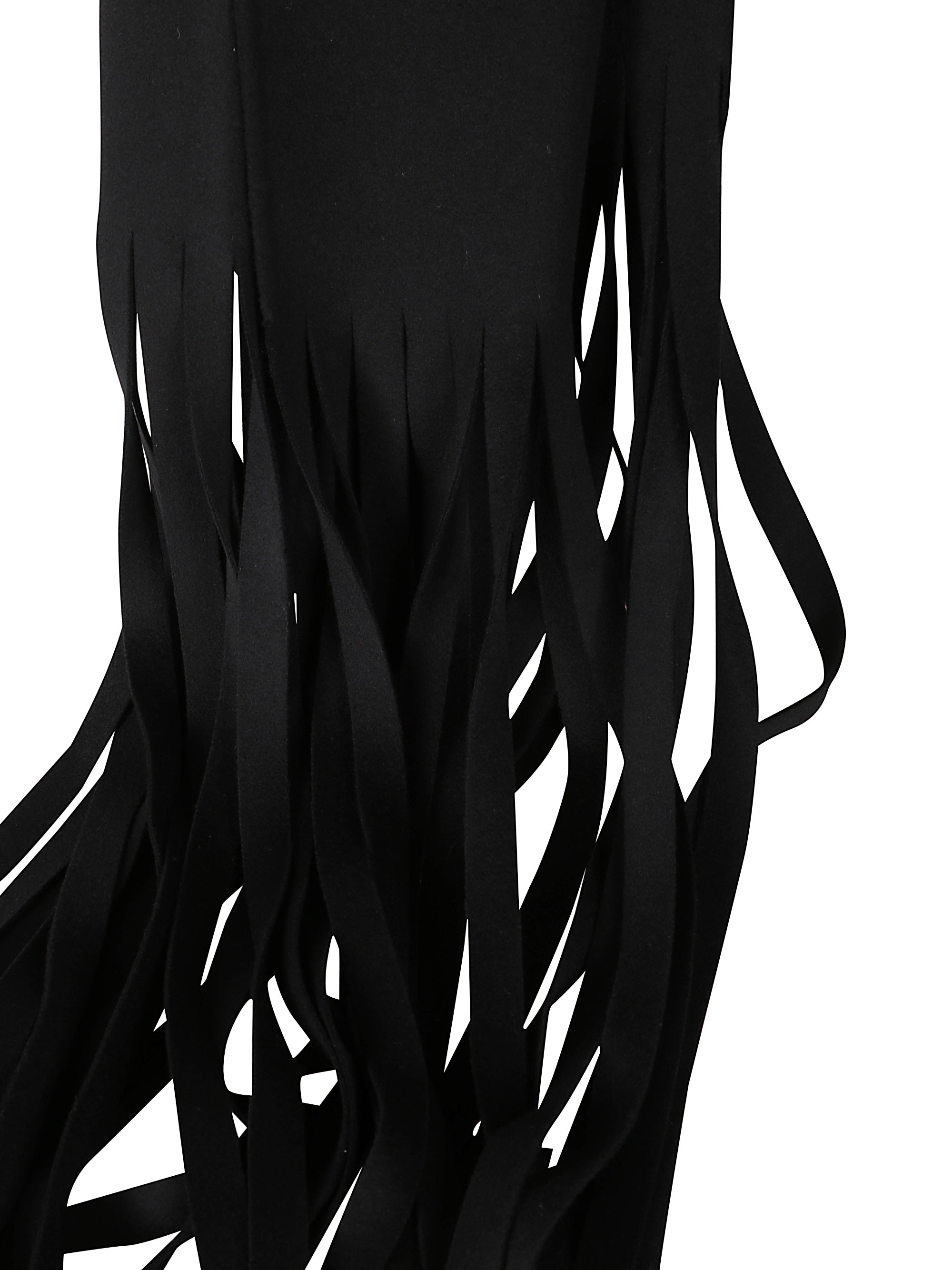 Sportmax Scarfs Black Virgin Wool