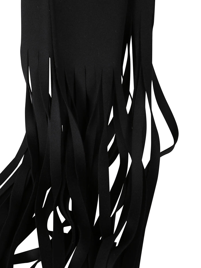 Sportmax Scarfs Black Virgin Wool