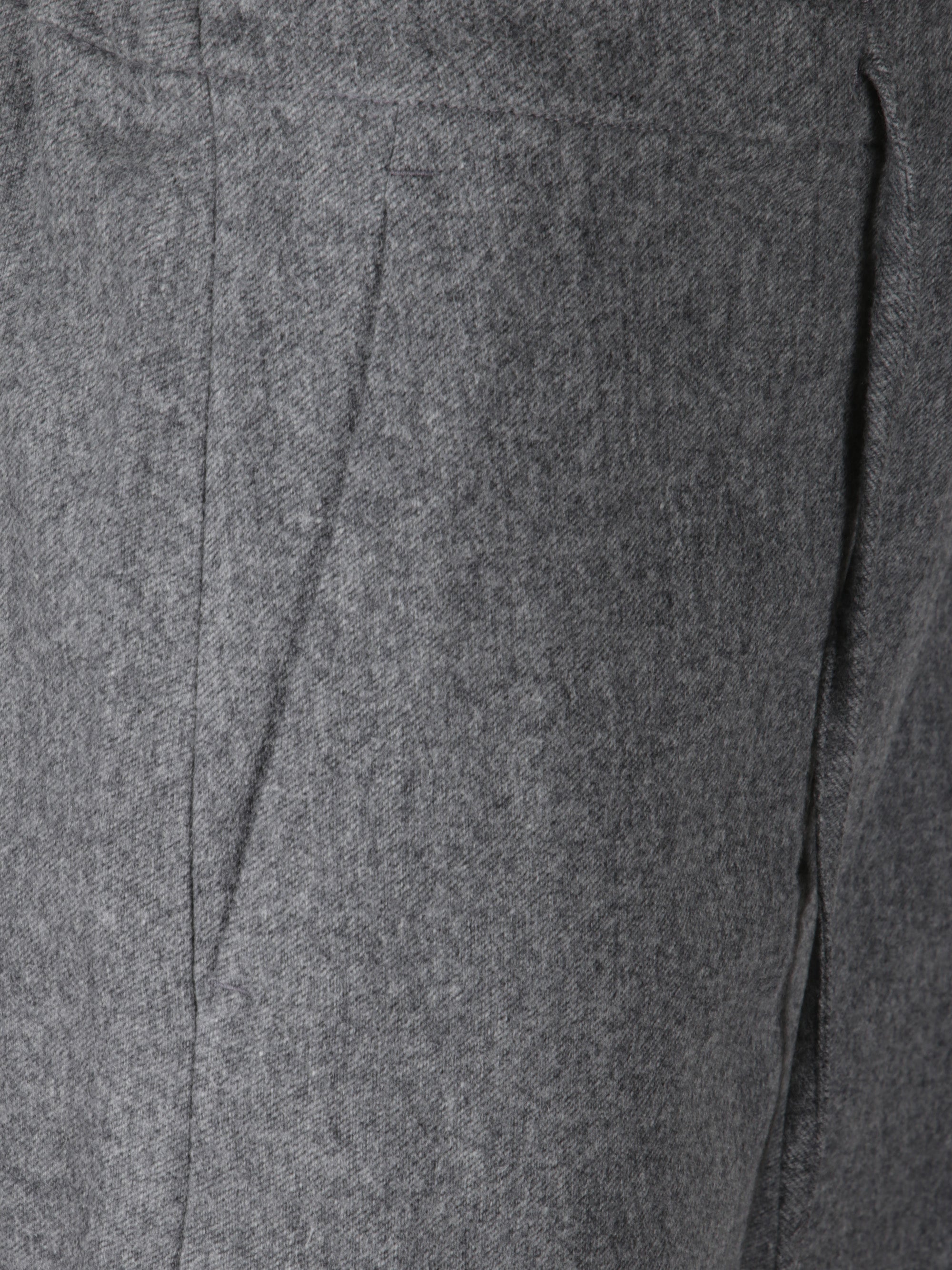 S Max Mara Trousers Grey Virgin Wool Elastane
