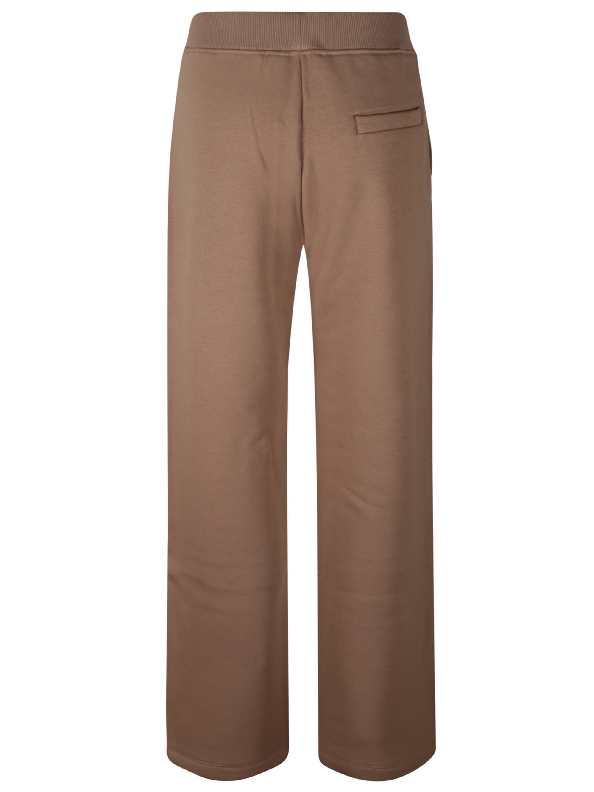 S Max Mara Trousers Brown Cotton Polyamide Elastane