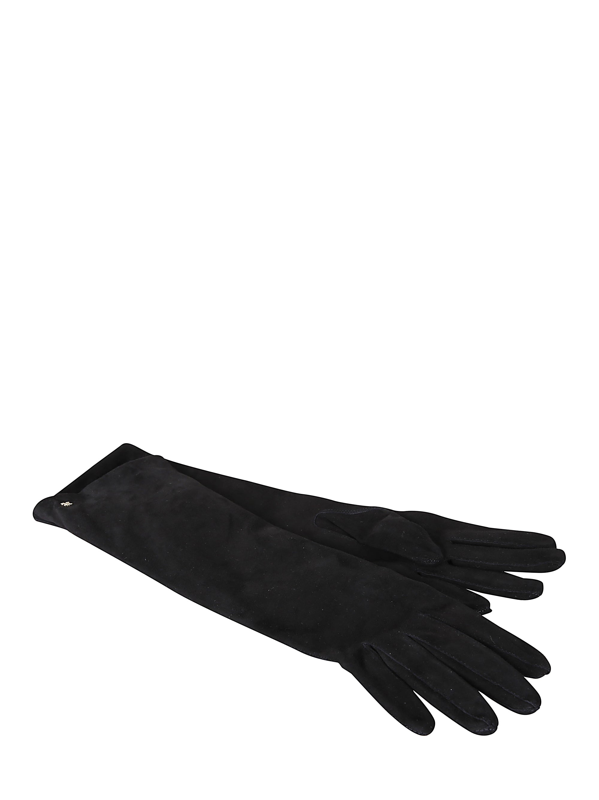 Max Mara Gloves Black Lamb Leather
