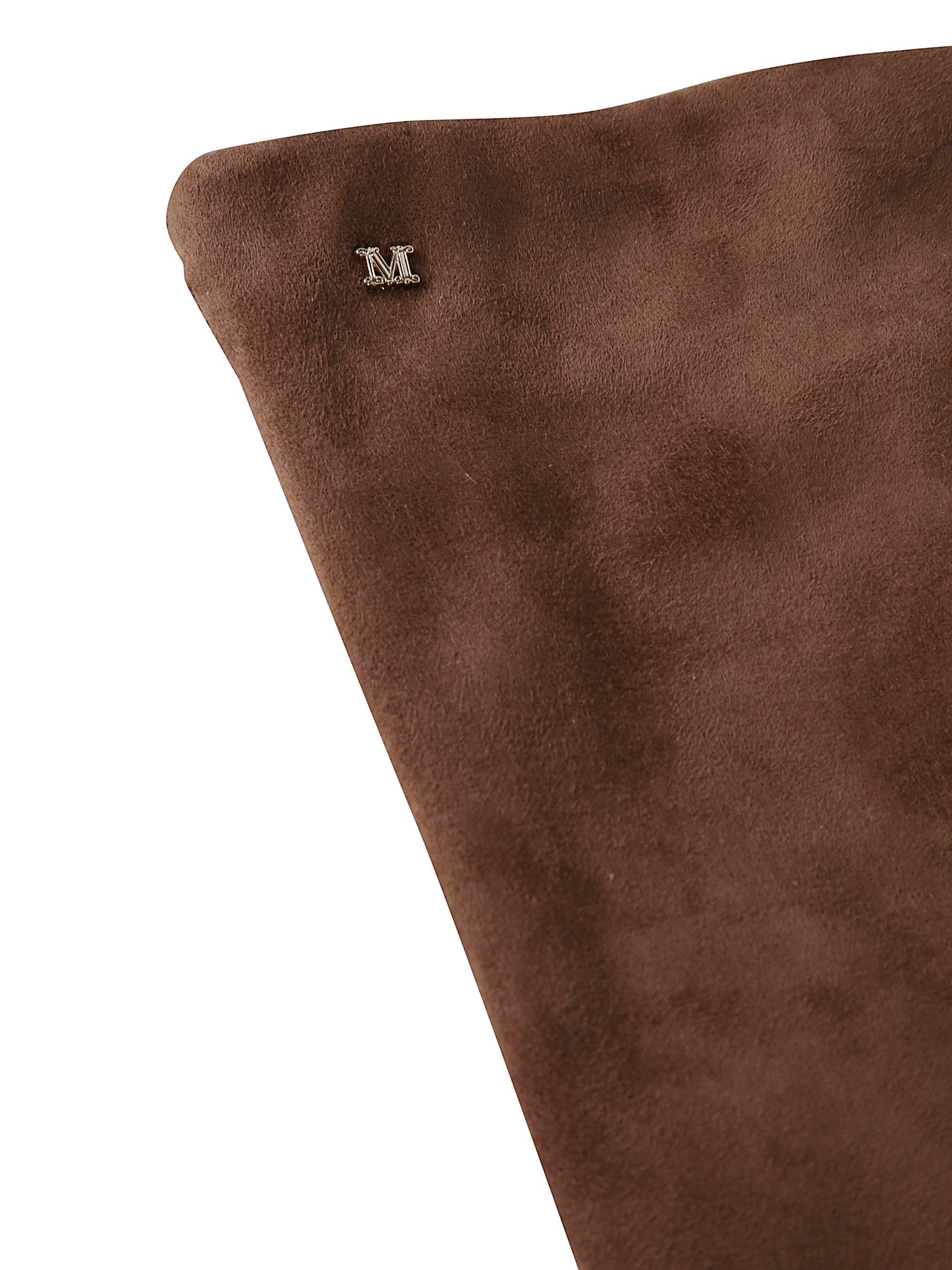 Max Mara Gloves Brown Lamb Leather