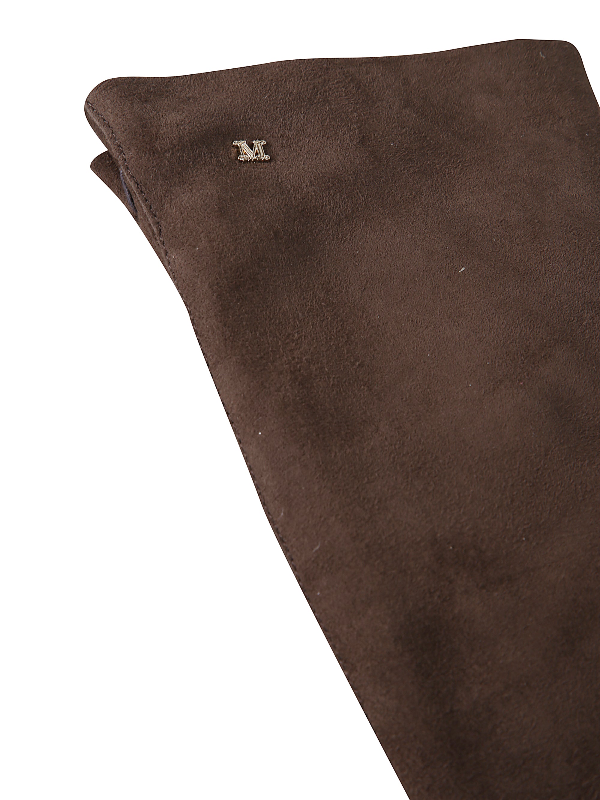 Max Mara Gloves Brown Lamb Leather