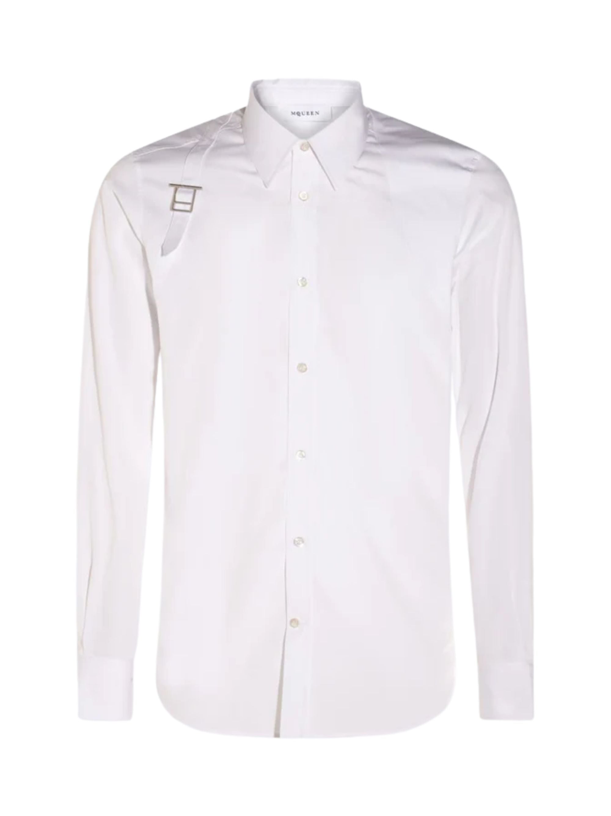 Alexander Mcqueen Shirts White Cotton